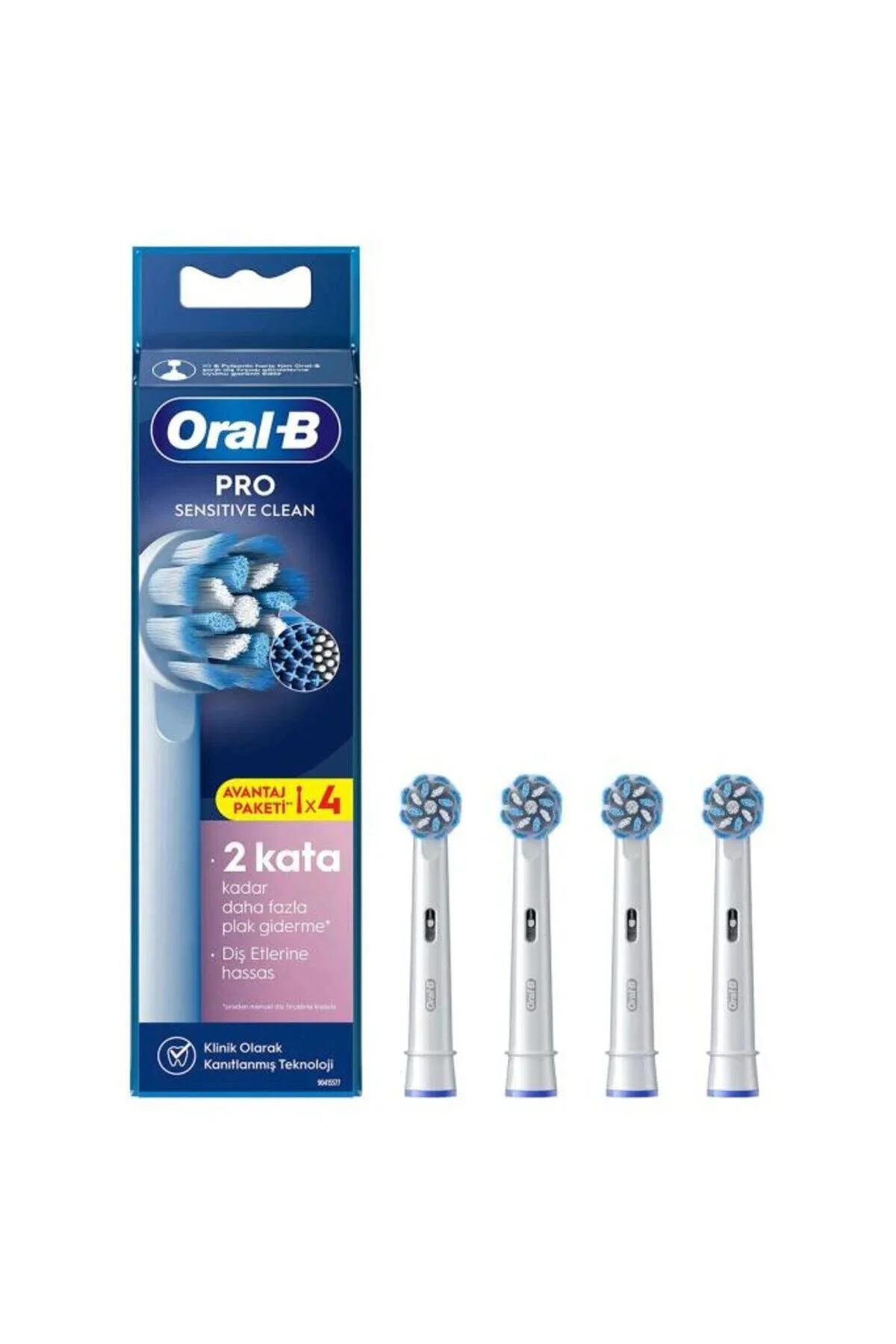 سری یدک مسواک تعویض سر حساس فیلامنت ایکس 4 عدد Oral-B