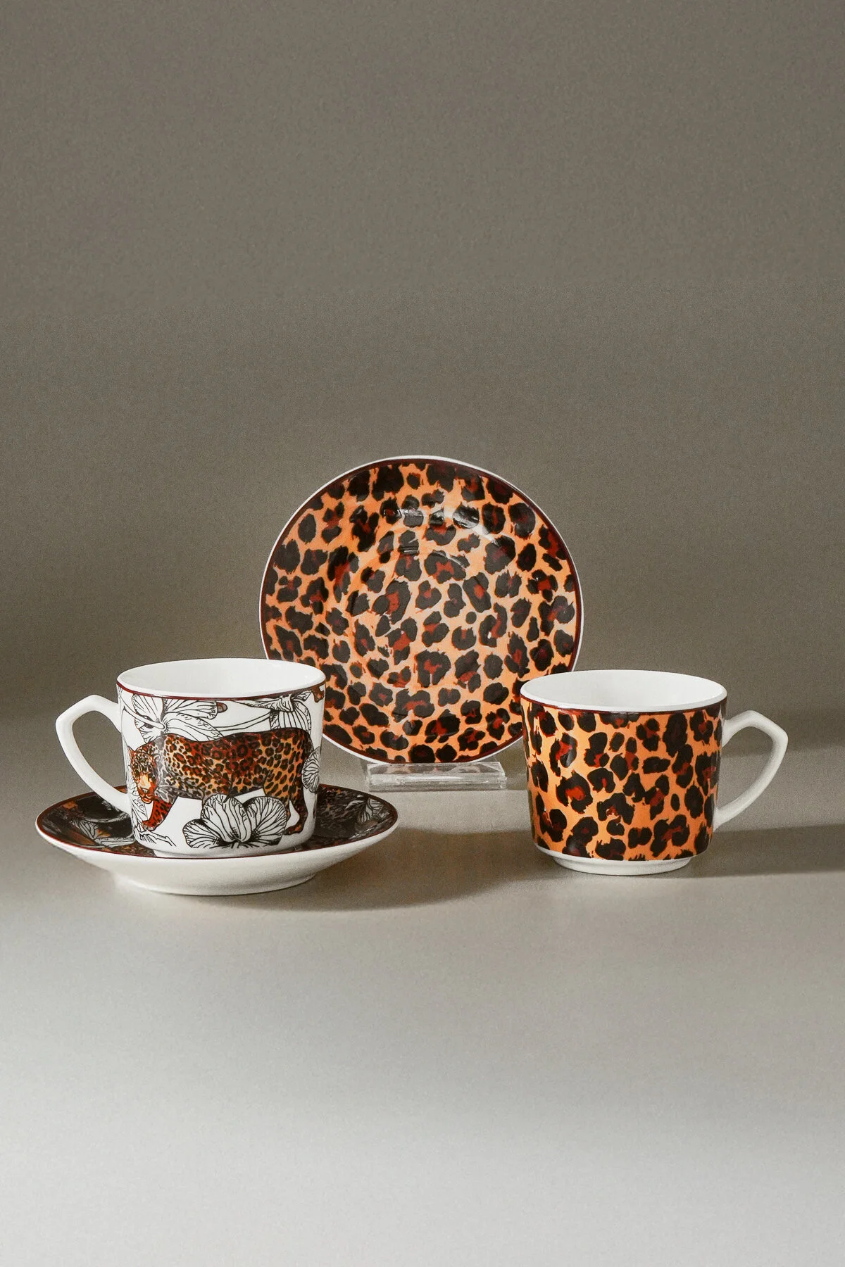 فنجان قهوه TIGER 2 PERSON COFFEE CUPPLIP 80 میلی لیتر کلاسیک Karaca