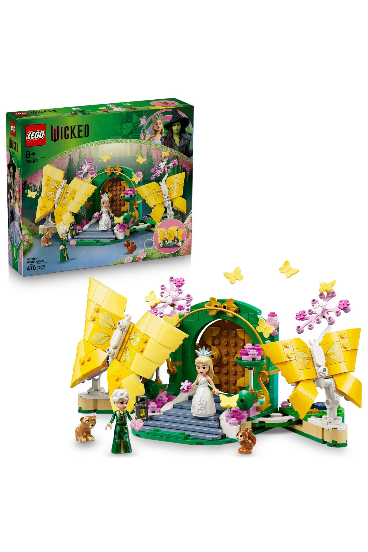 لگو و اسباب بازی های ساخت محور ® WICKED GLINDA'S WEDDING 75688 ست ساختمان برای کودکان بالای 8 سال ایده هدیه 476 قطعه از ترکیه LEGO