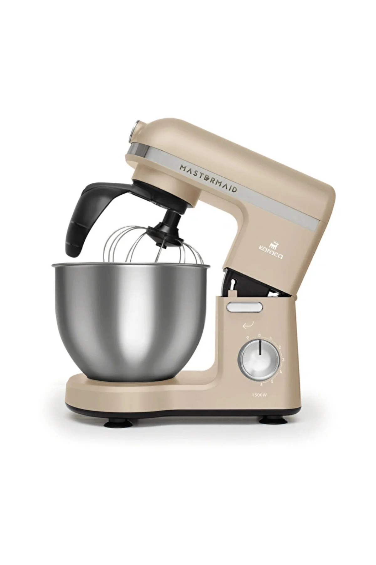 میکسر و ست MASTERMAID CHEF PRO DOUBLE KITCHEN 1500 W ICONIC BEIGE اورجینال Karaca