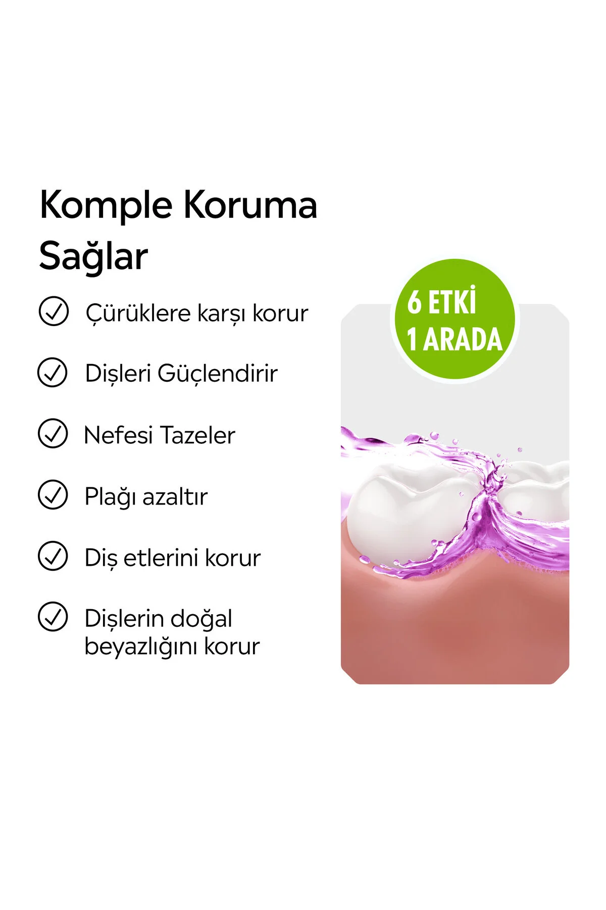 دهان شویه TOTAL CARE ORAL WATER 250 میلی لیتر اورجینال Listerine