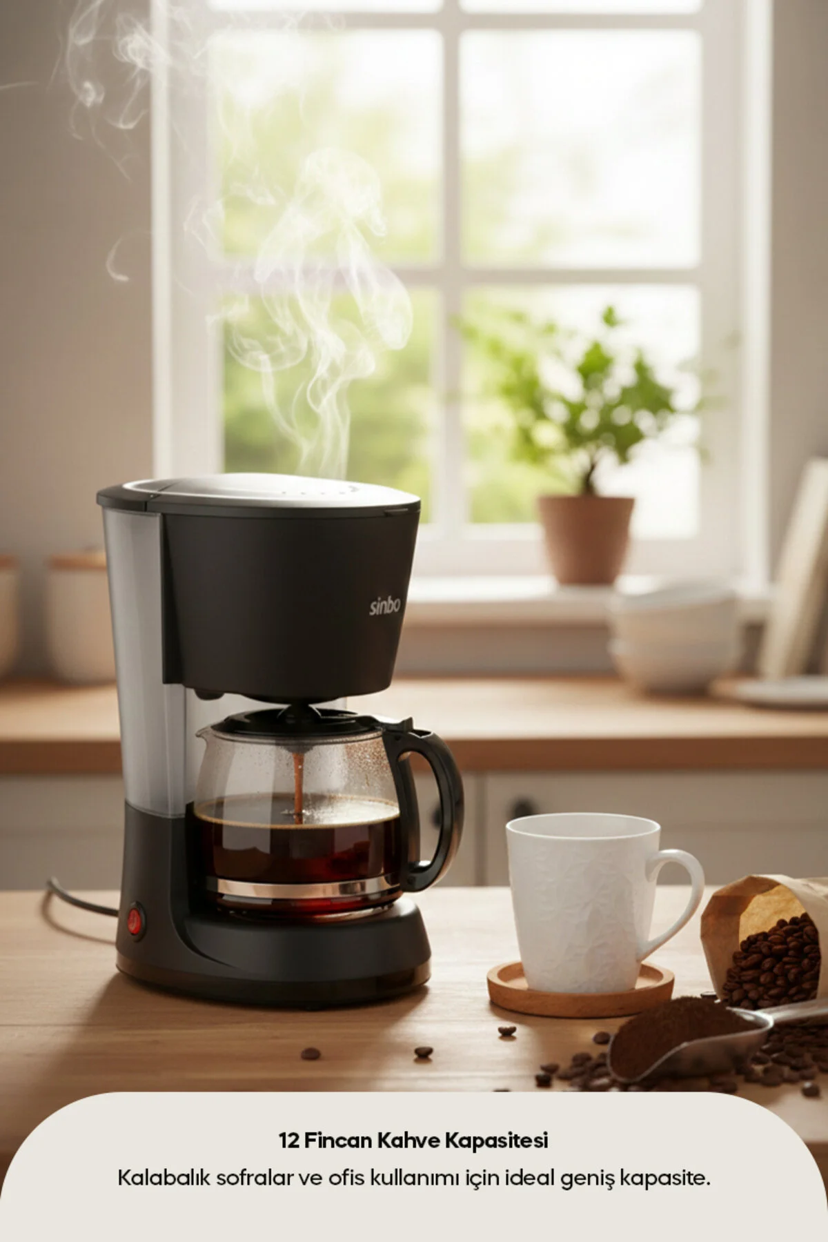 قهوه ساز فیلتری دستگاه فیلتر SCM 2938 اورجینال Sinbo