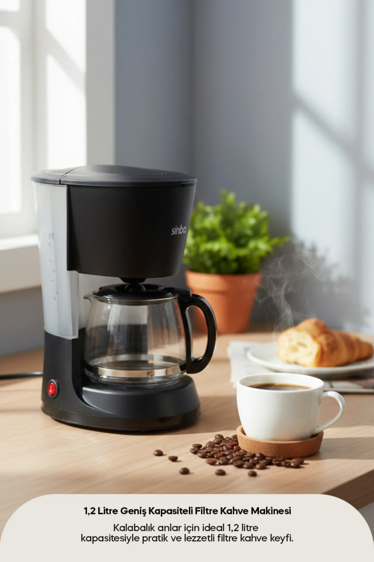 قهوه ساز فیلتری دستگاه فیلتر SCM 2938 اورجینال Sinbo
