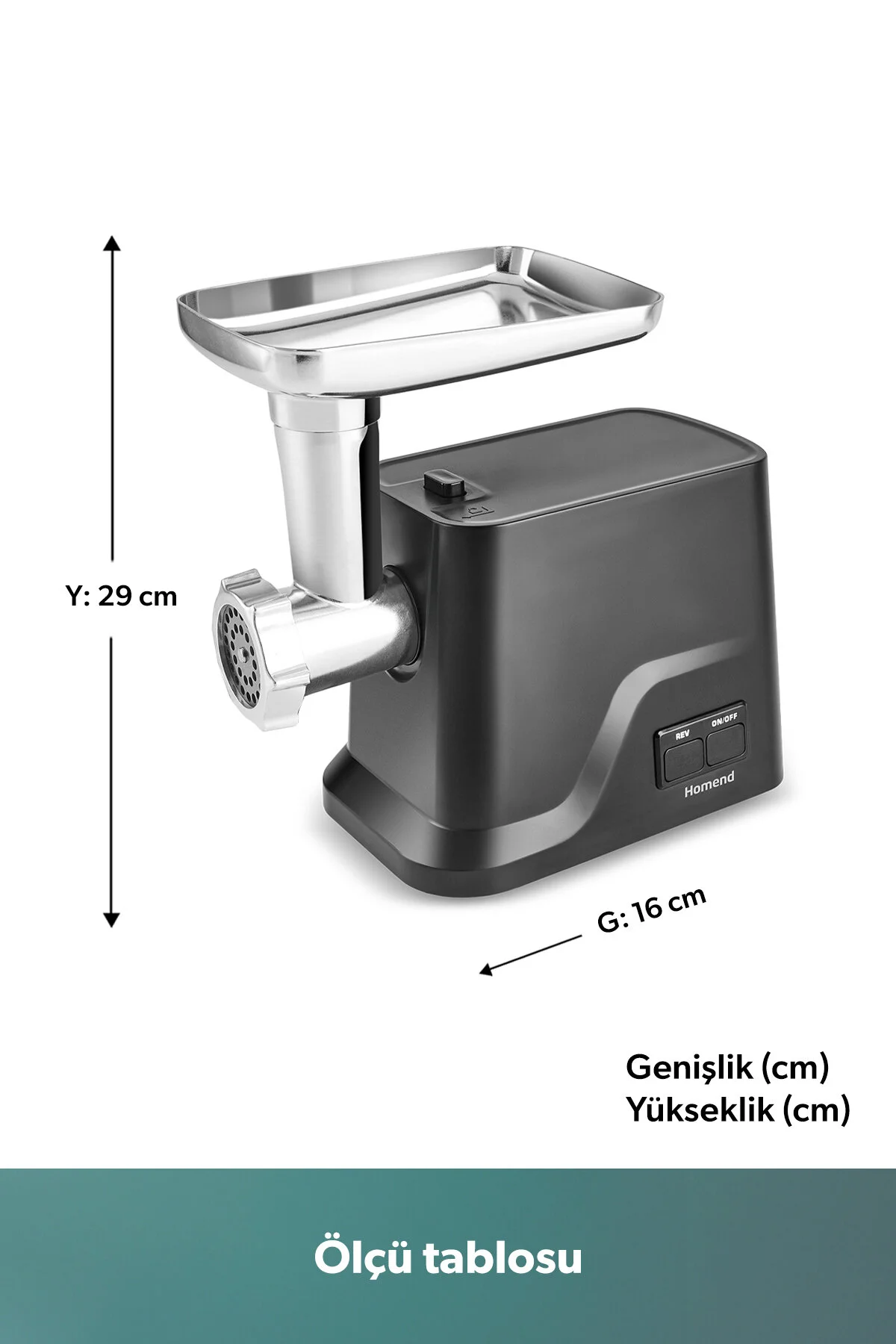 چرخ گوشت کوب 3102H اورجینال HOMEND