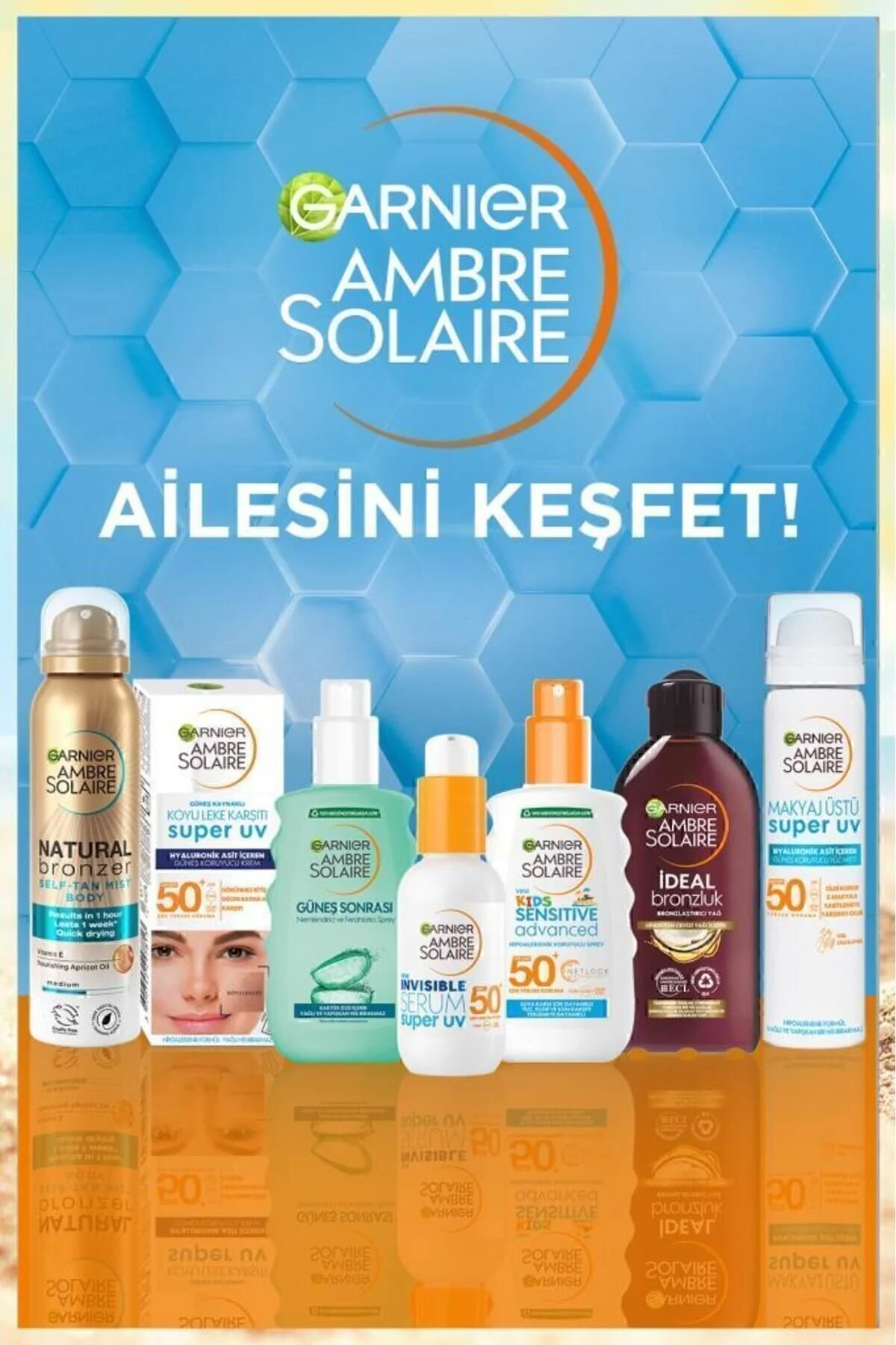 Garnier استفاده از آفتاب برنزه طبیعی آمبره سولر اسپری برنز خودکار 150 میلی لیتر
