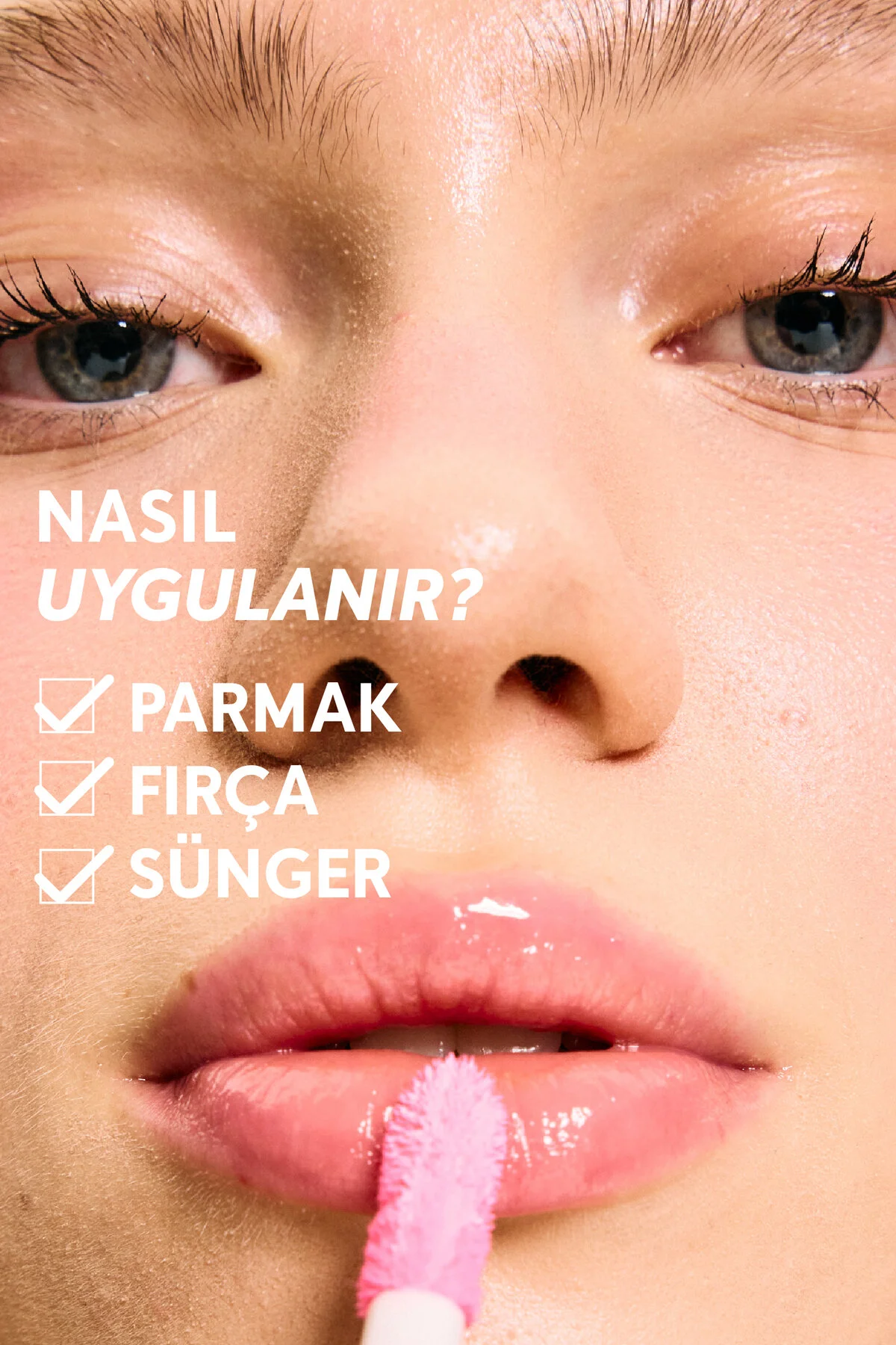 رژگونه و رژ لب مرطوب کننده رنگی با رنگ صورتی و هیالورونیک اسید Cream Co