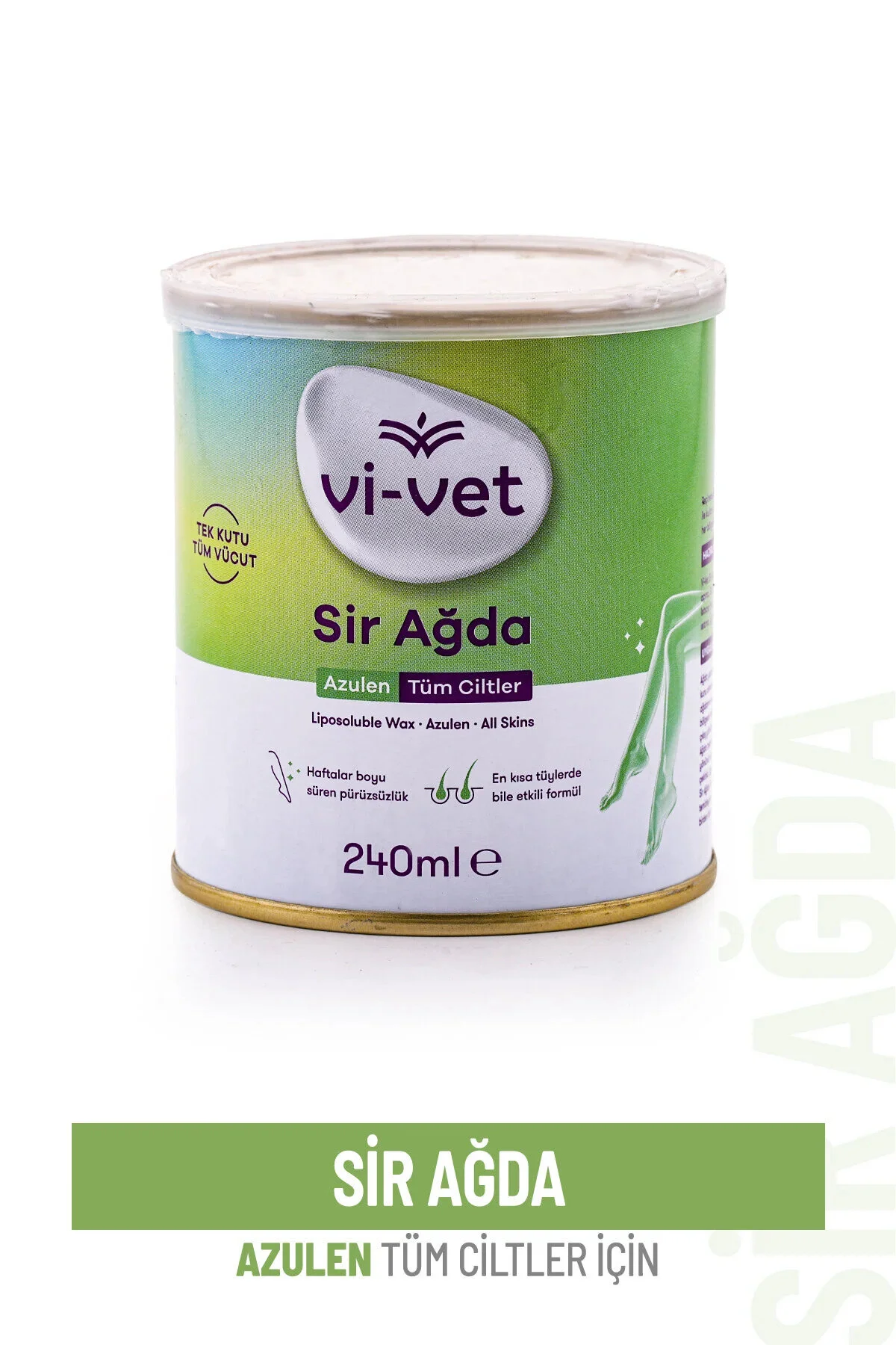موم واکس قلع 240 میل آزولن Vi vet
