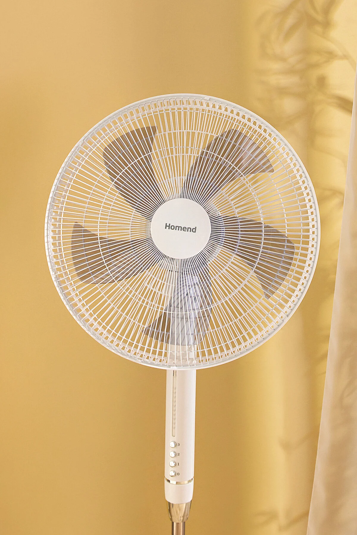 پنکه FANOMENEN 9010H سرعت و تنظیمات زاویه ای SET UP VENTILATOR 55W HOMEND