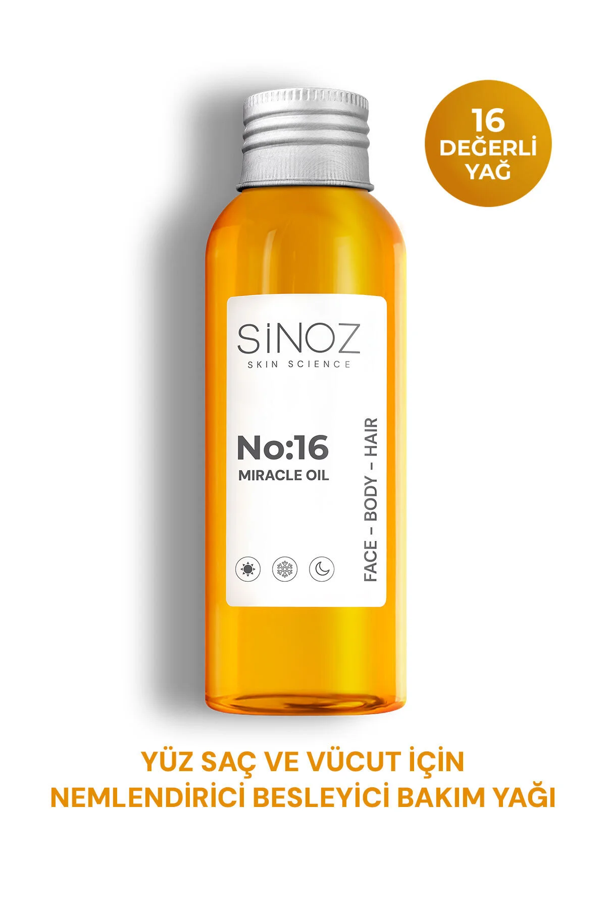روغن مراقبت از پوست و ضد لک با حجم 100 میل سینوز Sinoz