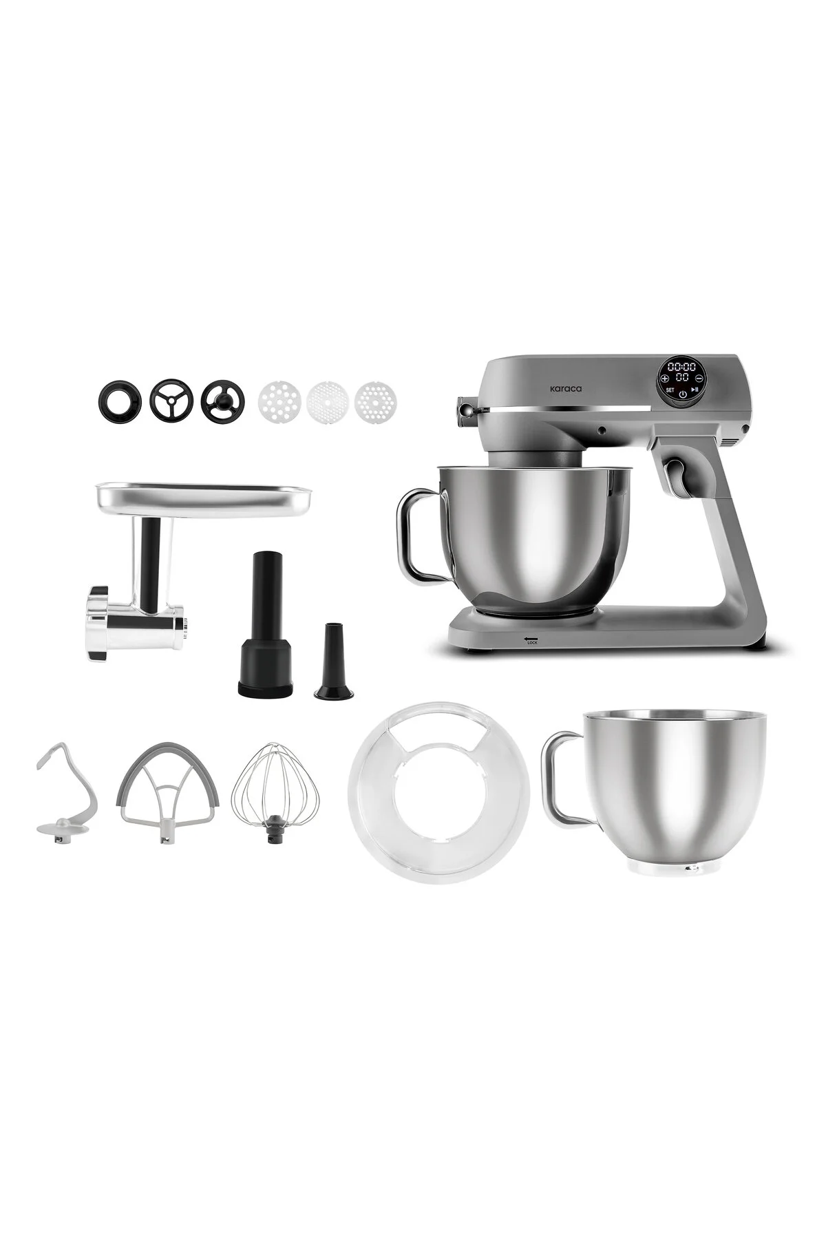 میکسر Artisan دیجیتال داکتوم آنتراسیت 7 لیتری (1800W)