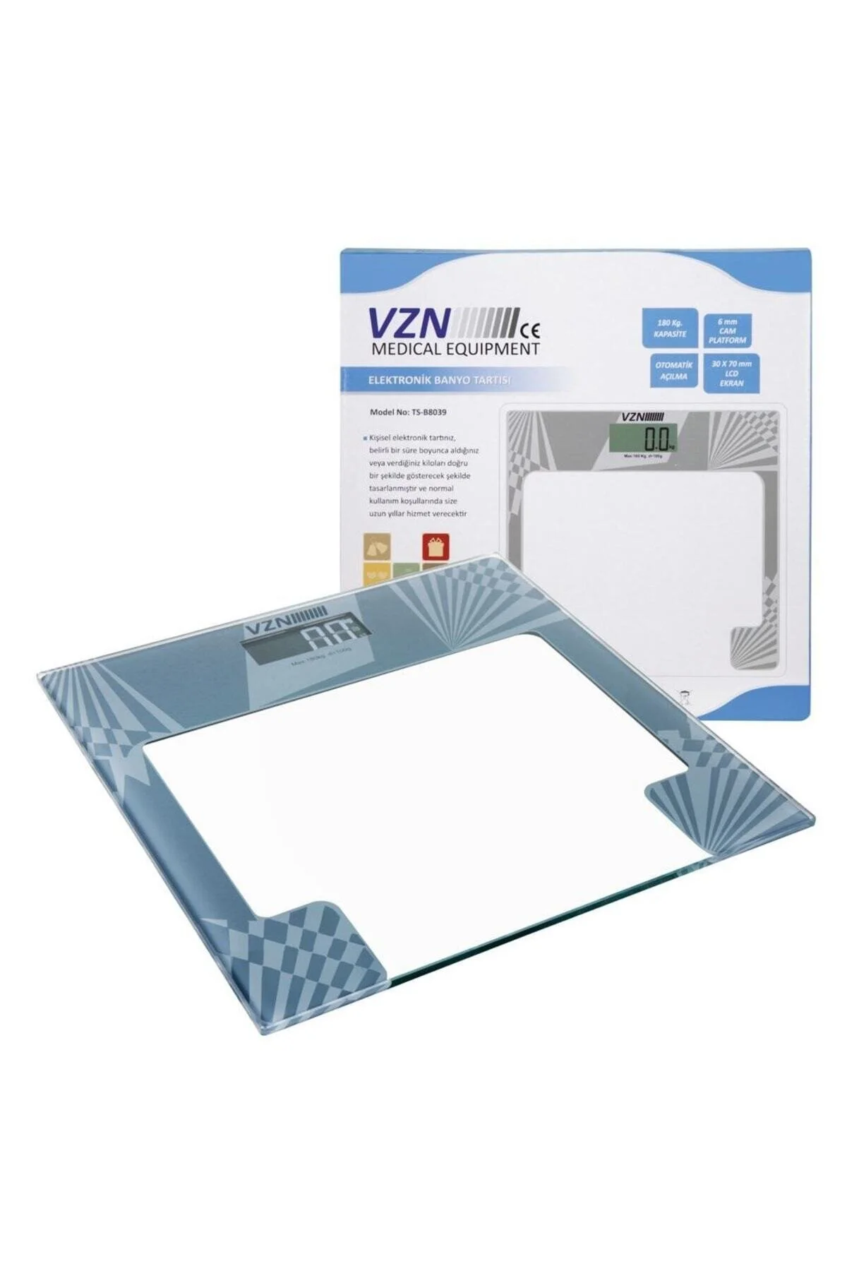 ترازو مقیاس حمام دیجیتال اورجینال VZN