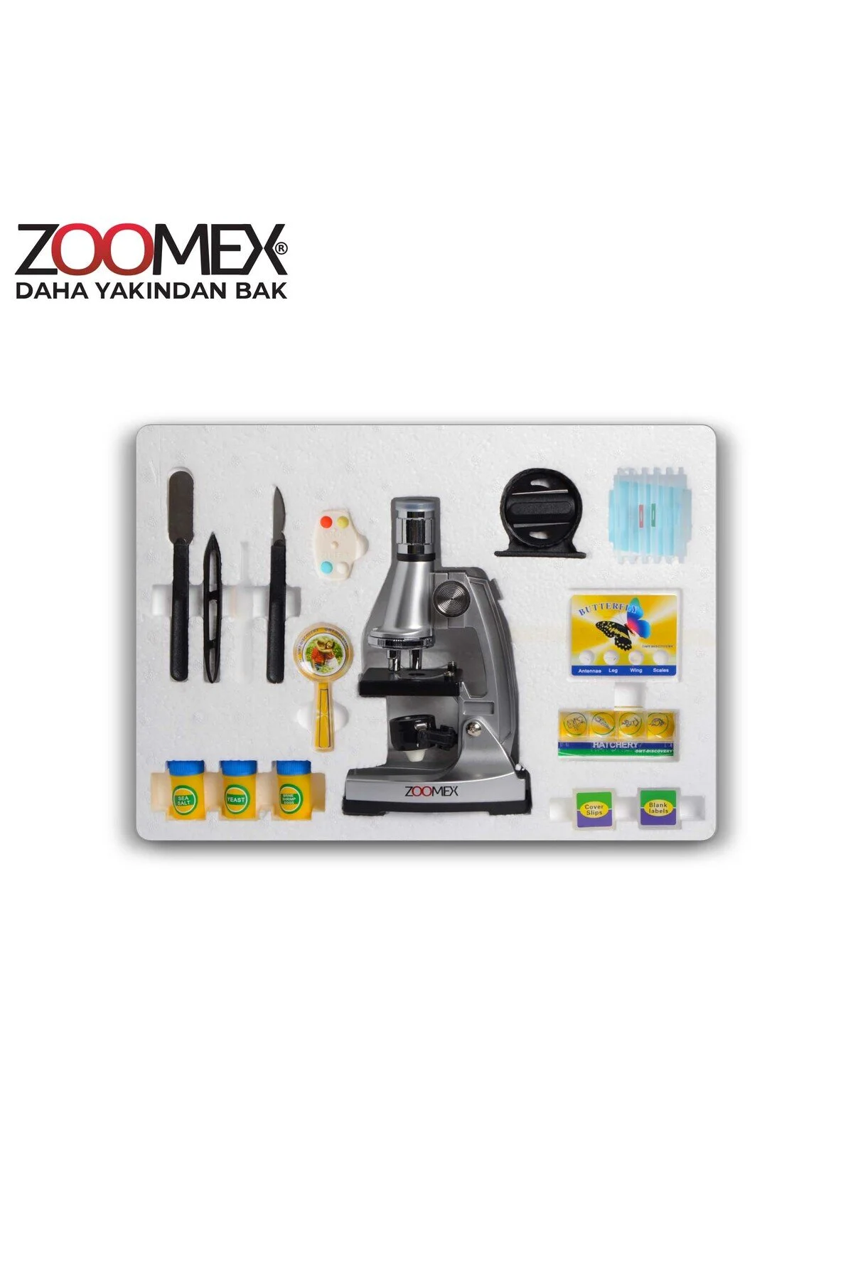 لوازم آزمایشگاه میکروسکوپ آموزشی و MPZ C1200 اورجینال Zoomex
