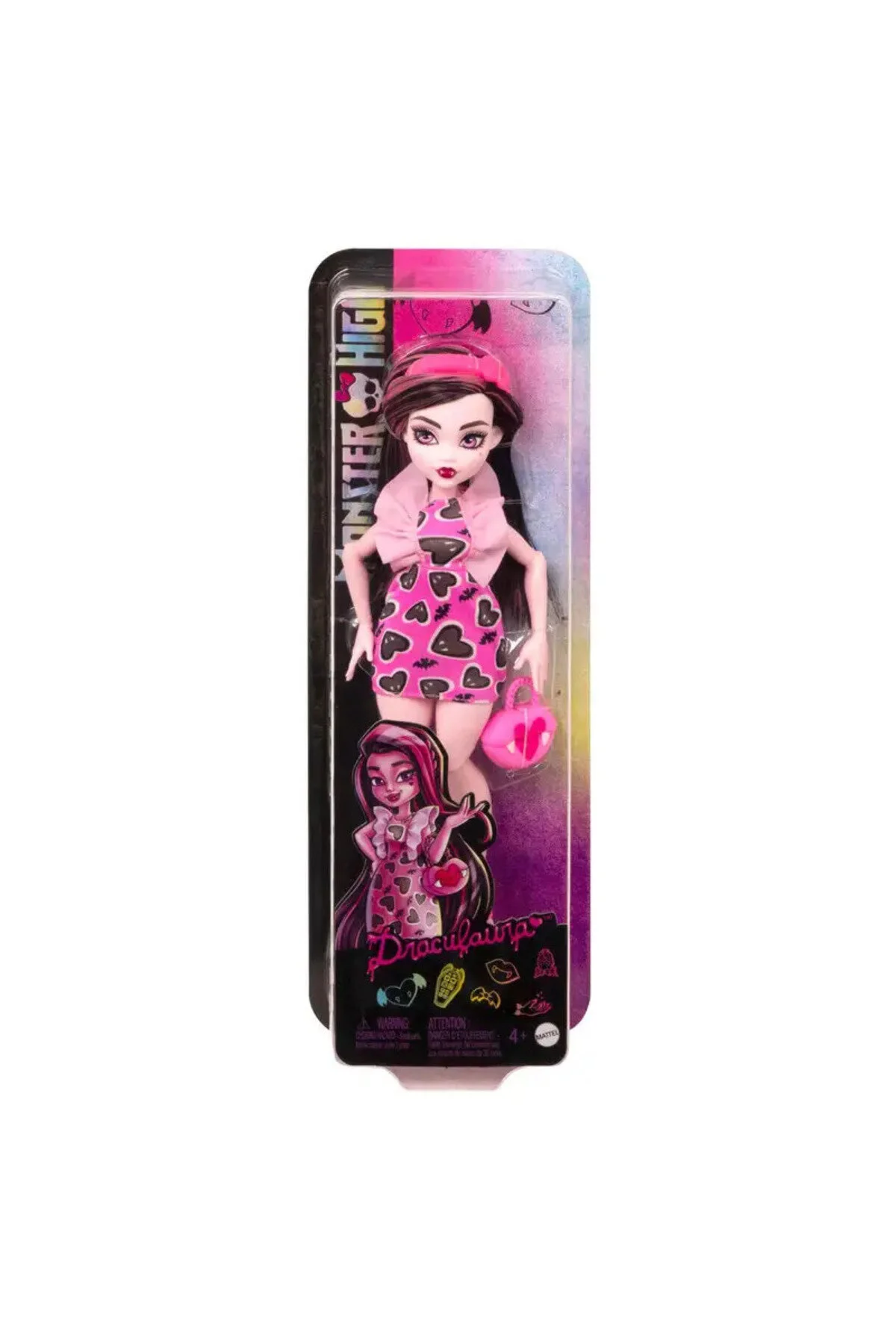اسباب بازی های فیگور شخصیت MONSTER HIGH DRACULAWRA ​​HKY74 اورجینال MONSTER HIGH