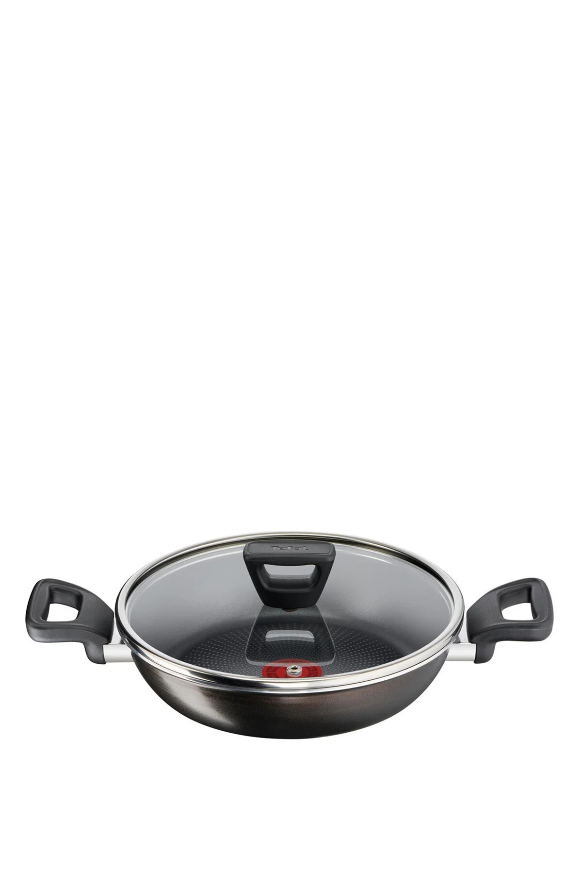 سرویس غذاخوری قابلمه دیفیوژن تیتانیوم 2X XL با درب 24 سانتی متری تفال TEFAL