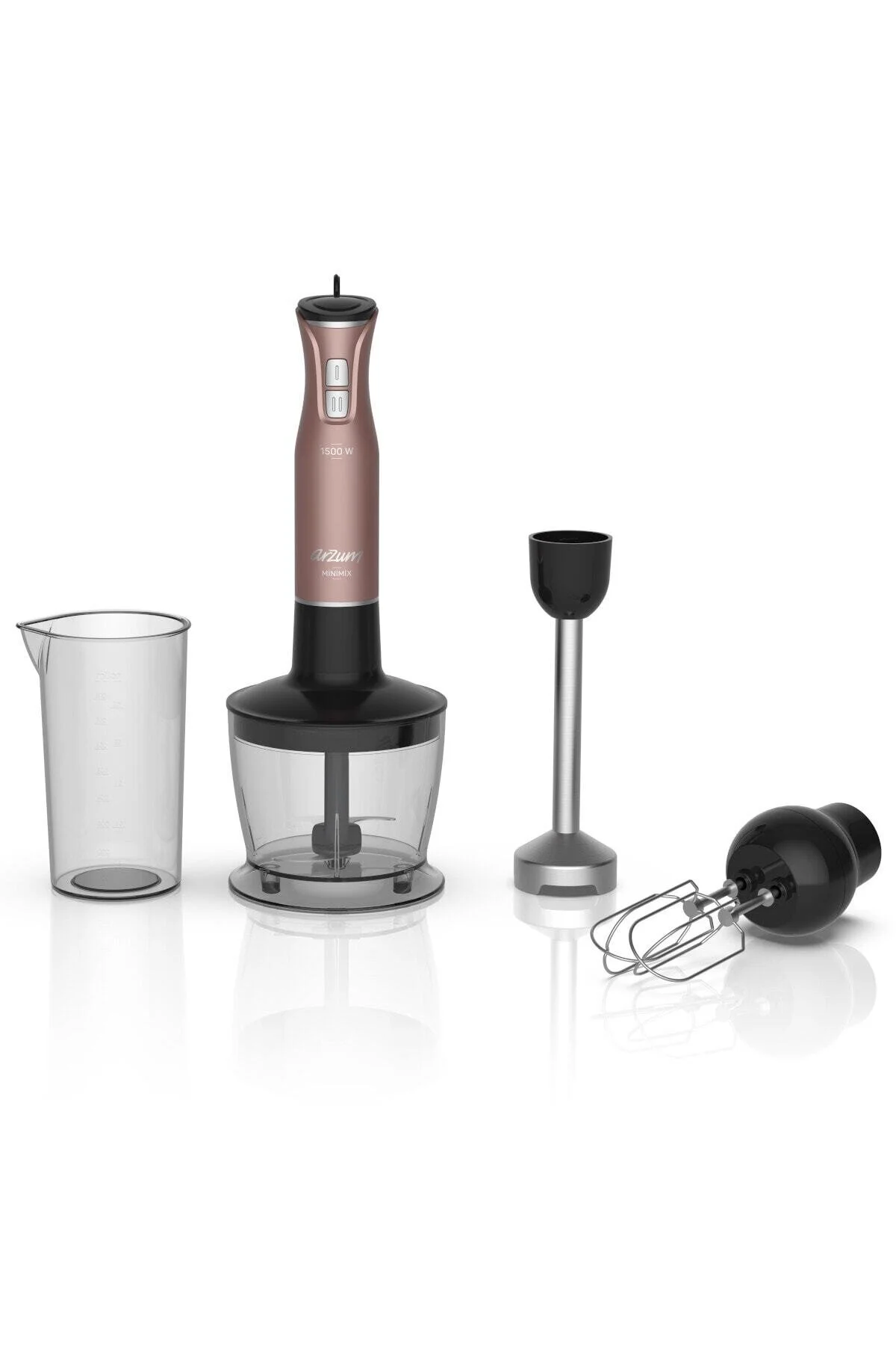 ست مخلوط کن AR1138 G MINIMIX 1500 WATT HAND SET SUNSET Arzum