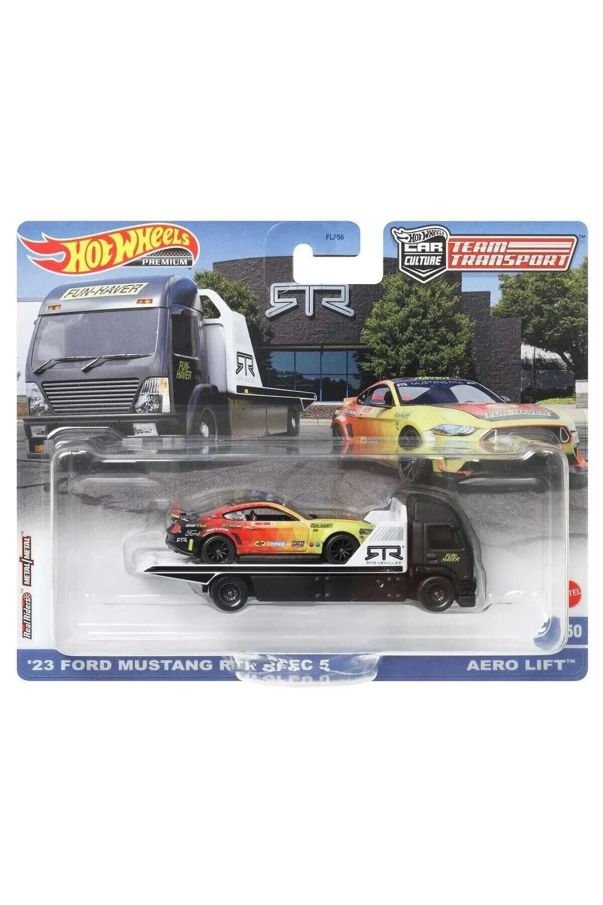 ماشین اسباب بازی MATTEL HOT WHEELS TEAM TRANSPORT FORD MUSTANG AERO LIFT FLF56 HKF39 از ترکیه HOT WHEELS