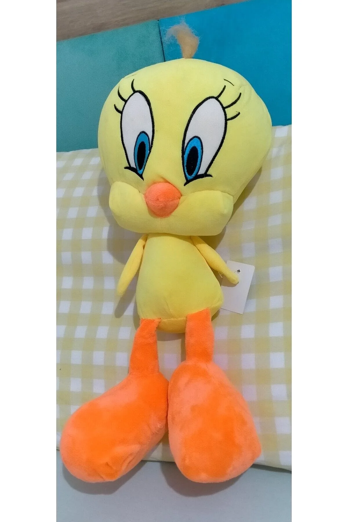 اسباب بازی های پشمی TWEETY PLUSH PLAYMATE SLEEPING COMPANION PLASH TOY45 سانتی متر Genel Markalar