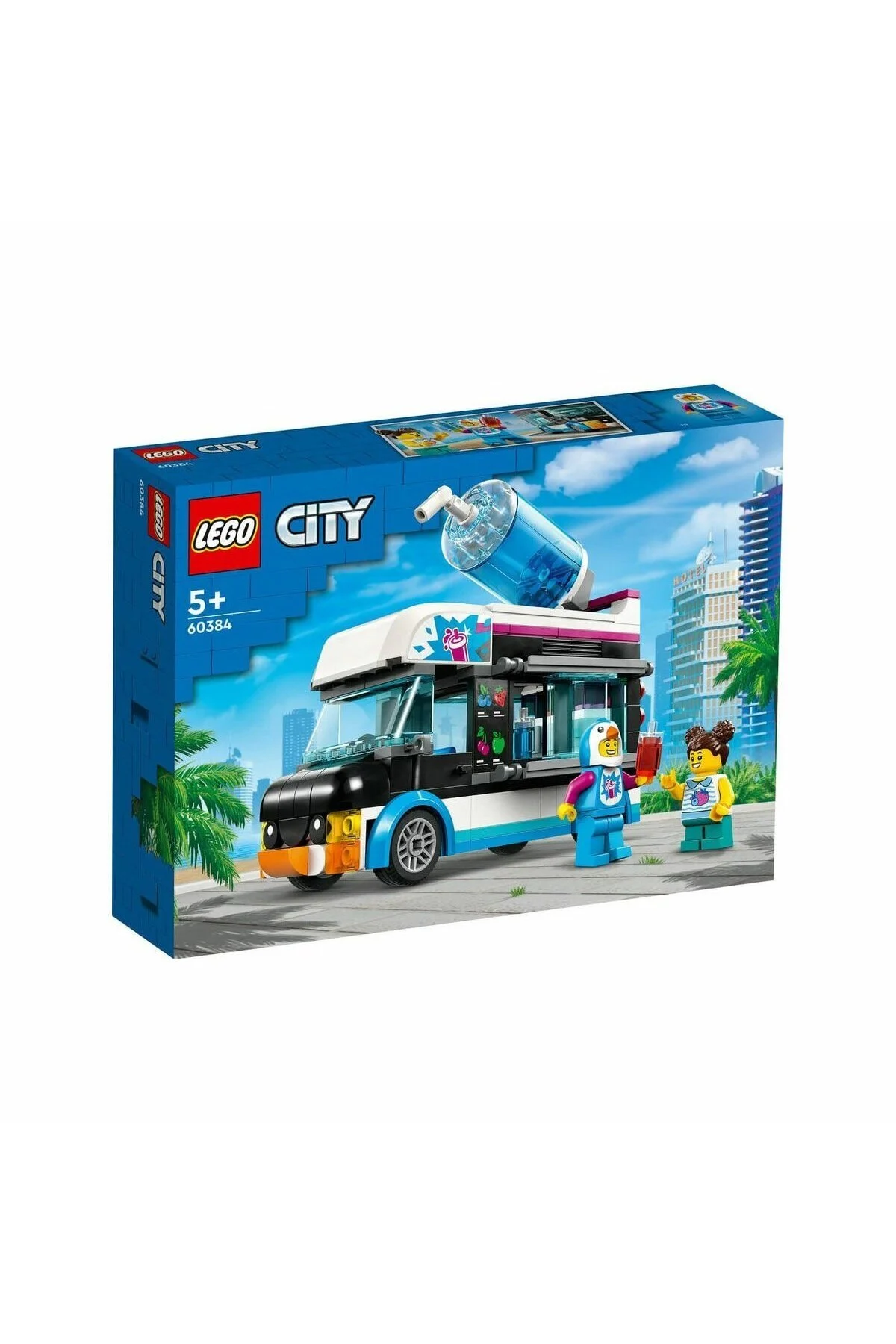 لگو و اسباب بازی های ساخت محور 60384 LEGO® CITY ماشین نوشیدنی پنگوئن 194 قطعه +5 سن LEGO