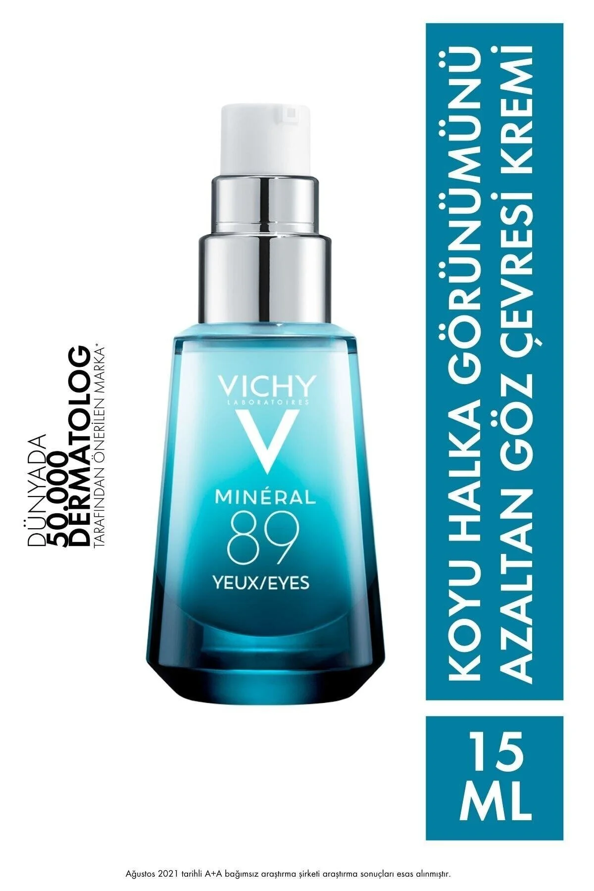 سرم چشم مواد معدنی 89 مرطوب کننده مراقبت از 15 میل. ویشی Vichy