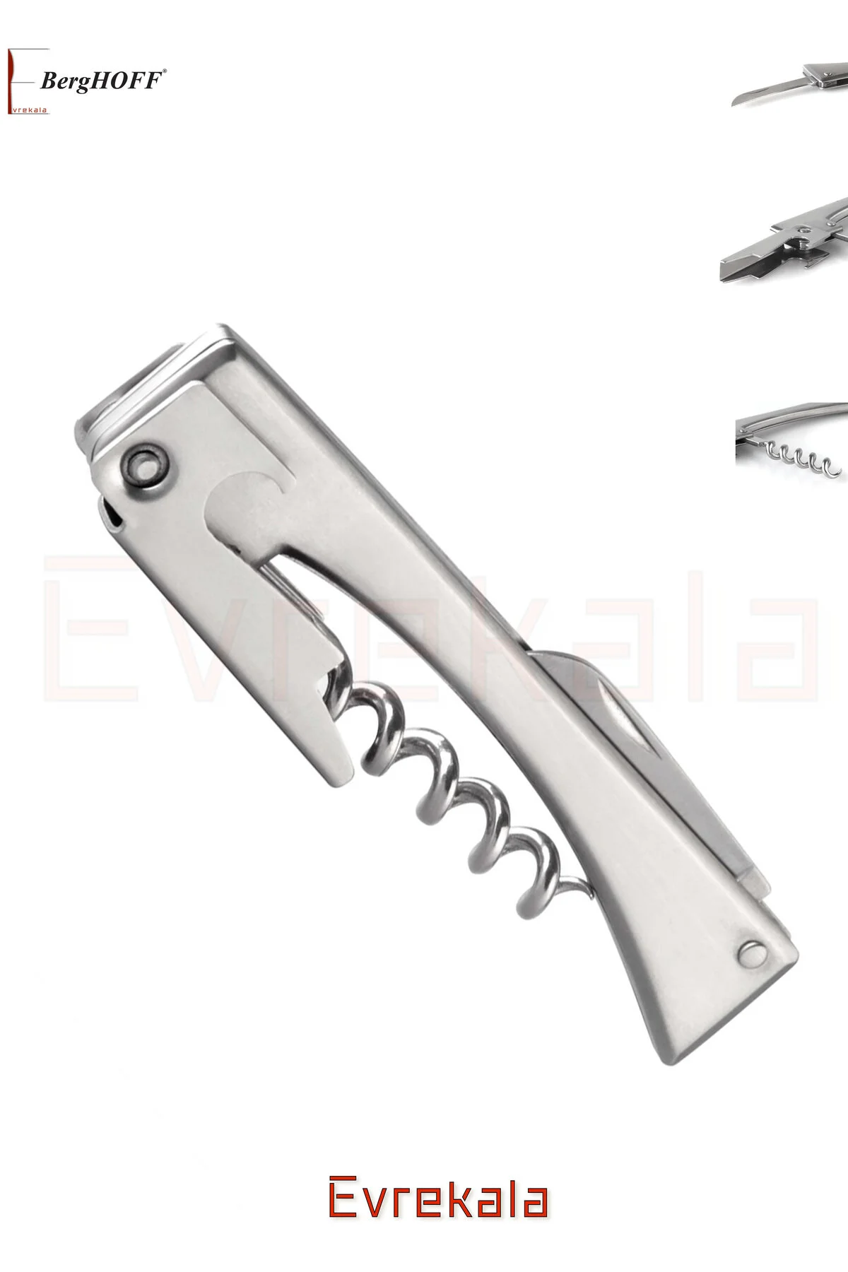 در بازکن بطری های فروشگاه EVREKEL BERGHOFF STEEL چند منظوره ادغام و ها را باز می کنند فروشنده EVREKALA Berghoff