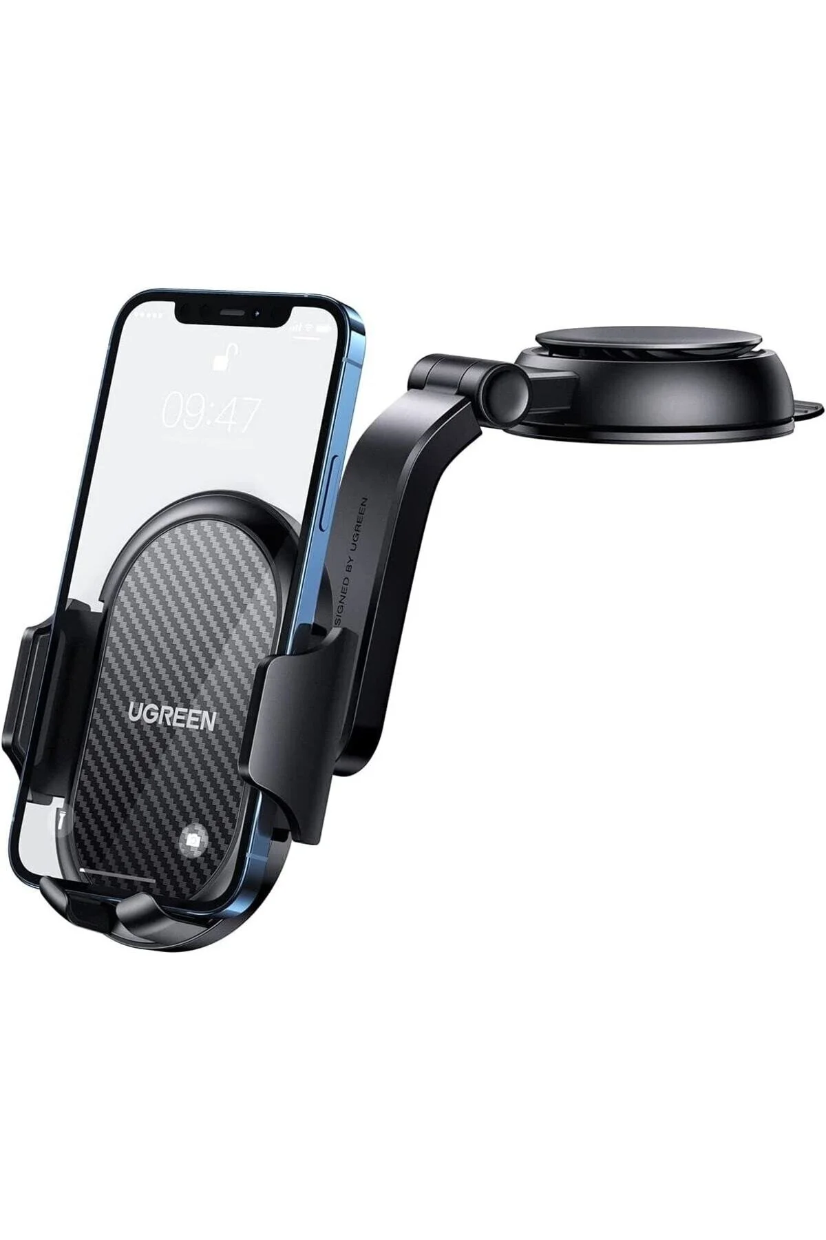 پایه نگهدارنده تلفن در خودرو صفحه مکش حال نگه داشتن اتومبیل آیفون 15 PRO MAX PLUS 14 13 GALAXY F34 S23 ULTRA Ugreen