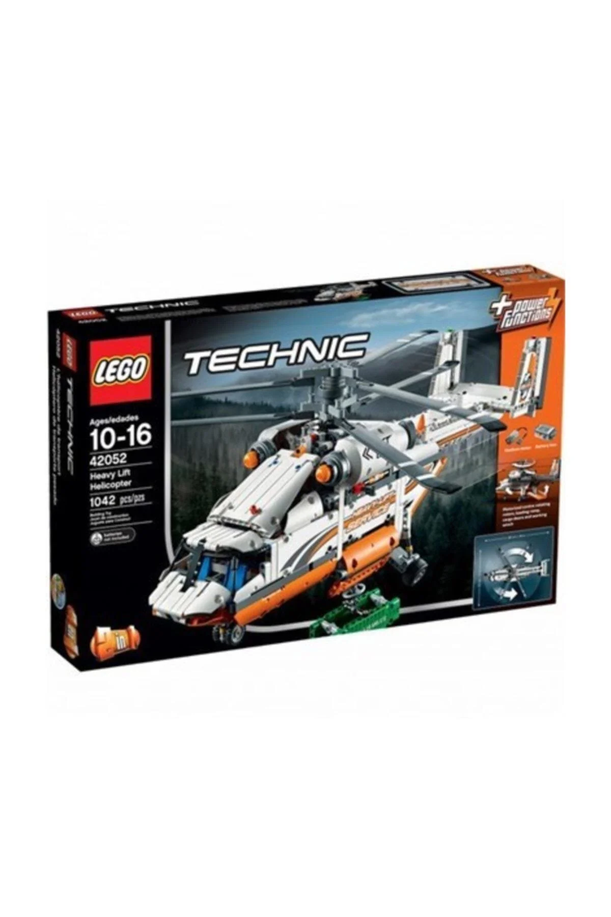 لگو و اسباب بازی های ساخت محور هلیکوپتر TECHNIC 42052 HEAVY LIFT از ترکیه LEGO