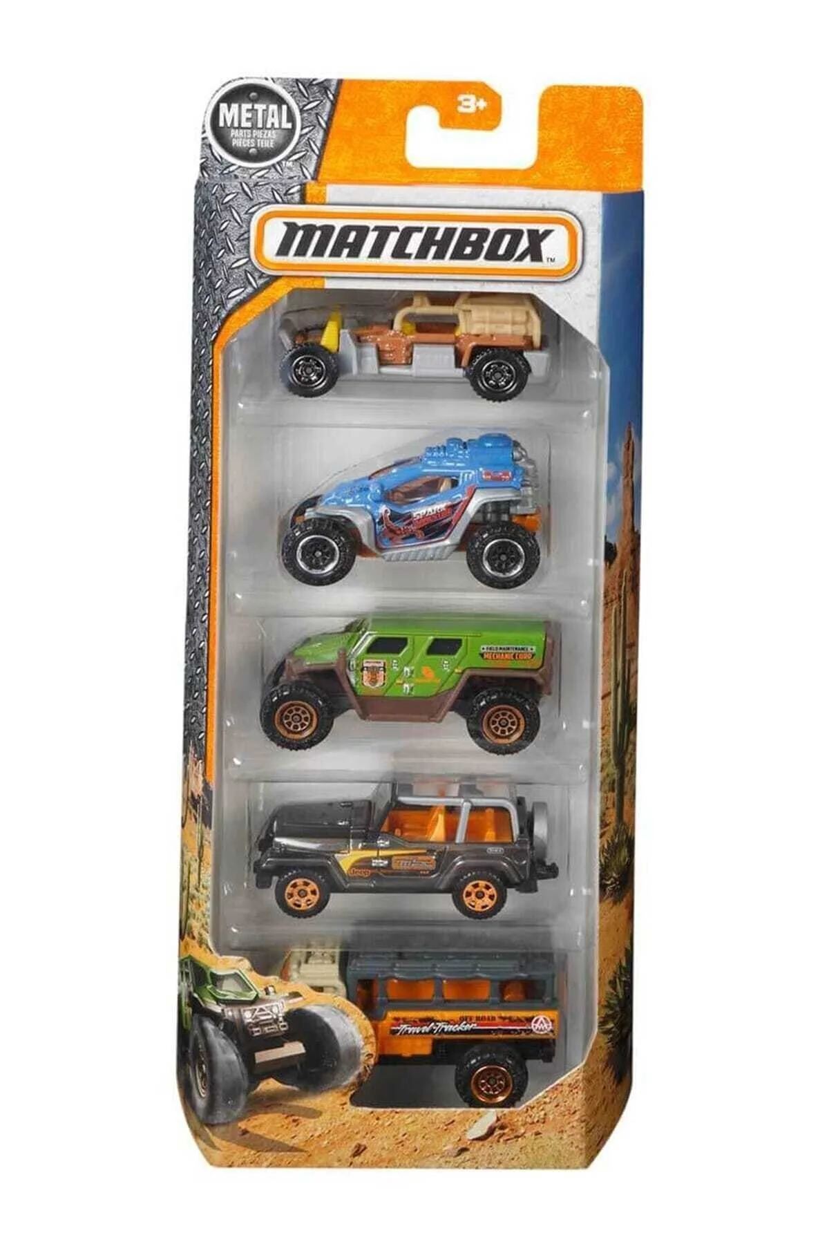 ماشین اسباب بازی ست 5 اورجینال Matchbox