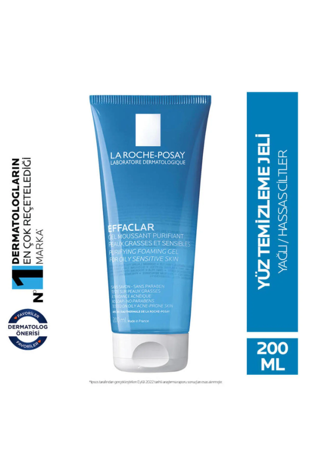 La Roche Posay ژل تمیزکننده پوست چرب افاکلار