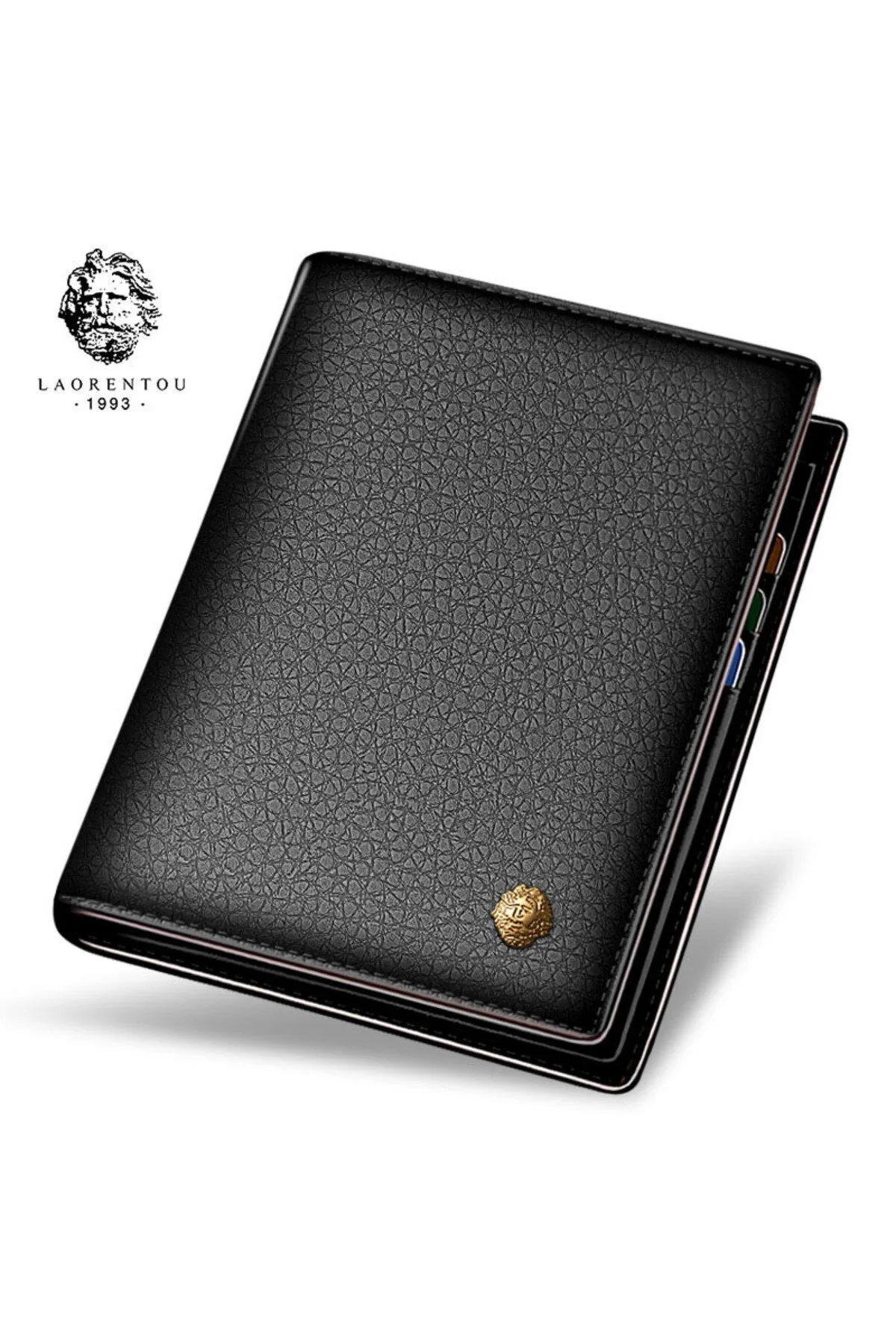 کیف پول مردانه الگانس چرمی اصل ایتالیایی Laorentou