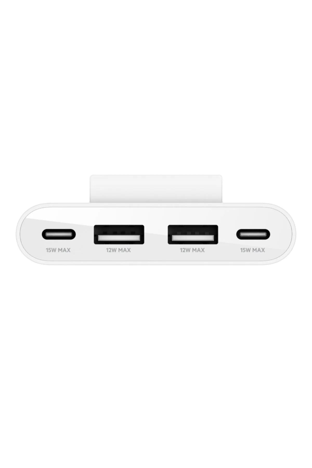 هاب USB 4 پورت HUB REPLICATOR 2X TYPE C A سفید فقط برای شارژ Belkin