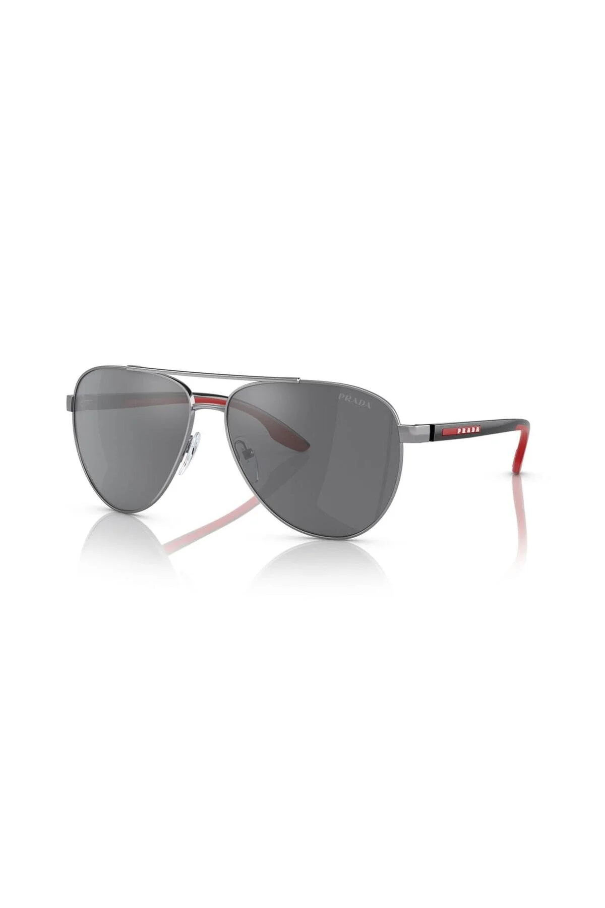 عینک آفتابی خاکستری مردانه PS 52YS 5AV07G 61 Prada Sport