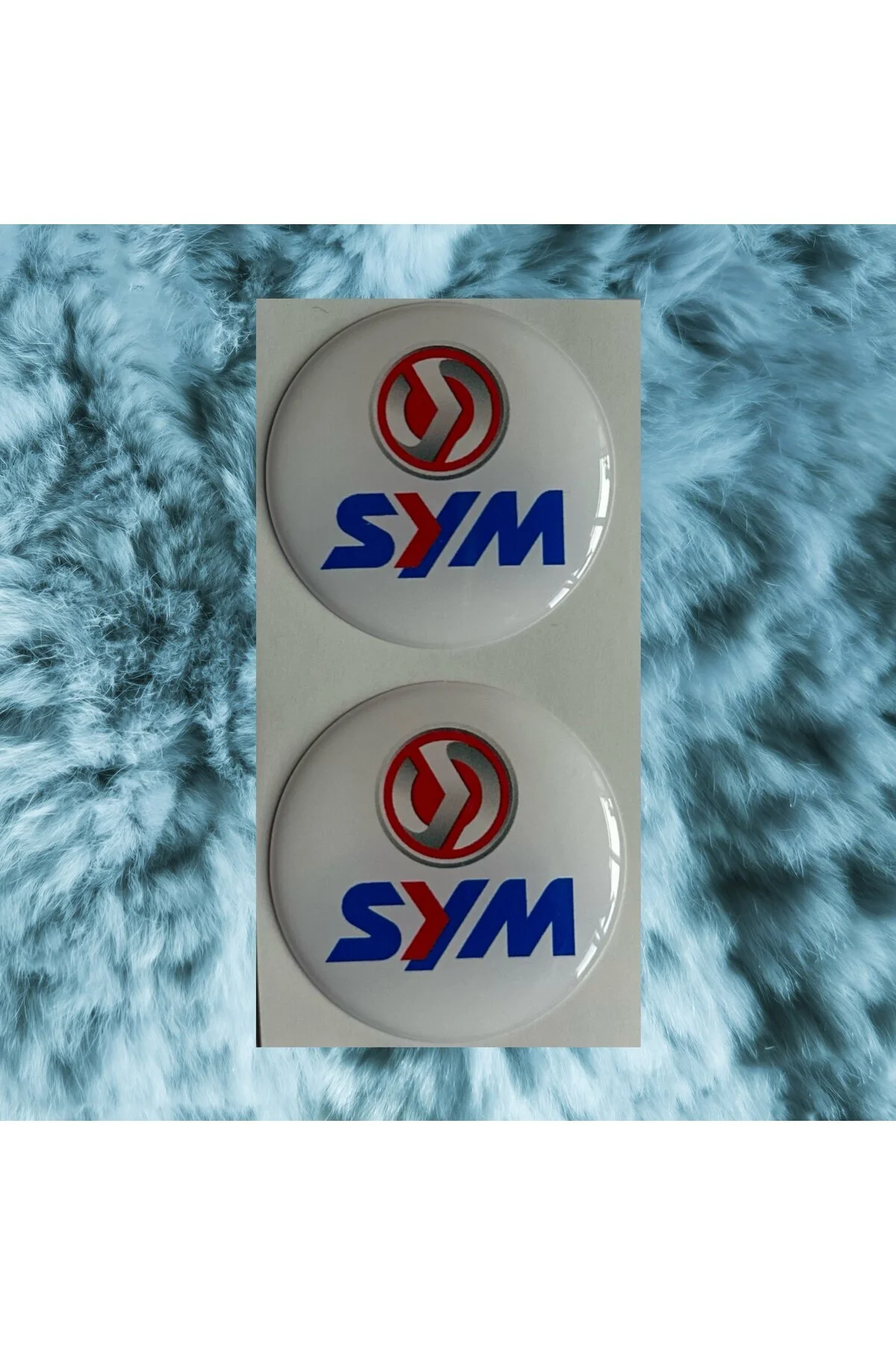 برچسب آرم و نوار شبرنگ PHOENIX STICKER SYM DAMLA LOGO 3.5X3.5 سانتی متر 2 قطعه Fatih