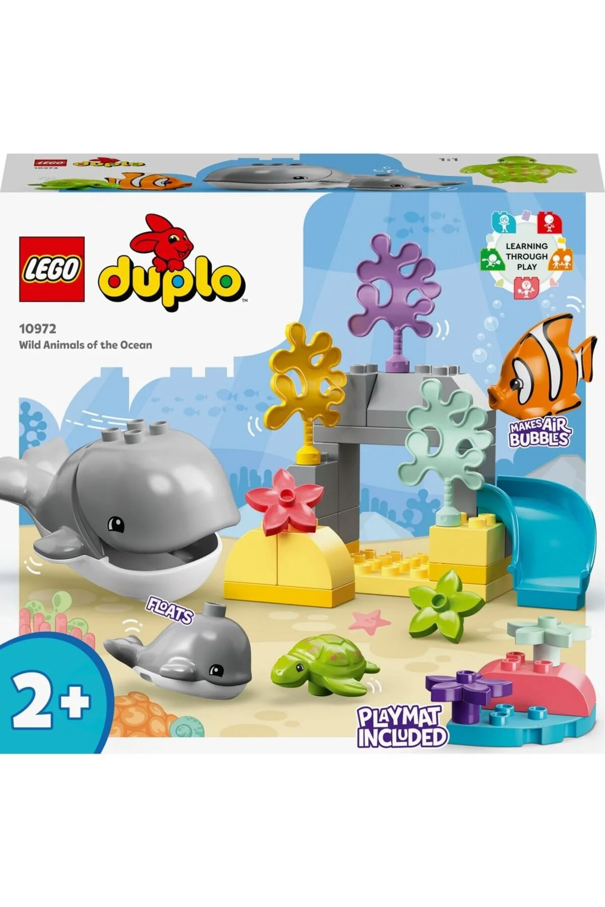 لگو ® حیوانات اقیانوس وحشی DUPLO® 10972 ساز برای کودکان 2 سال بالاتر 32 قطعه اورجینال LEGO