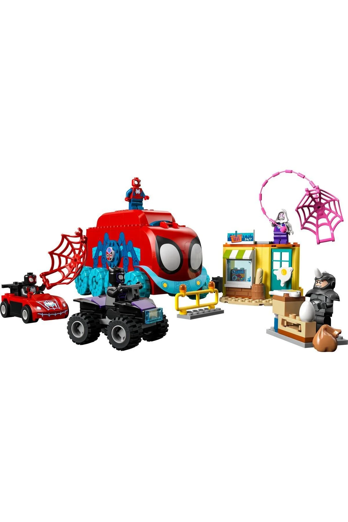 لگو و اسباب بازی های ساخت محور ® | MARVEL SPIDEY TEAM MOBILE HEADQUARTERS 10791 مجموعه ساز برای سنین 4 به بالا 187 قطعه از ترکیه LEGO