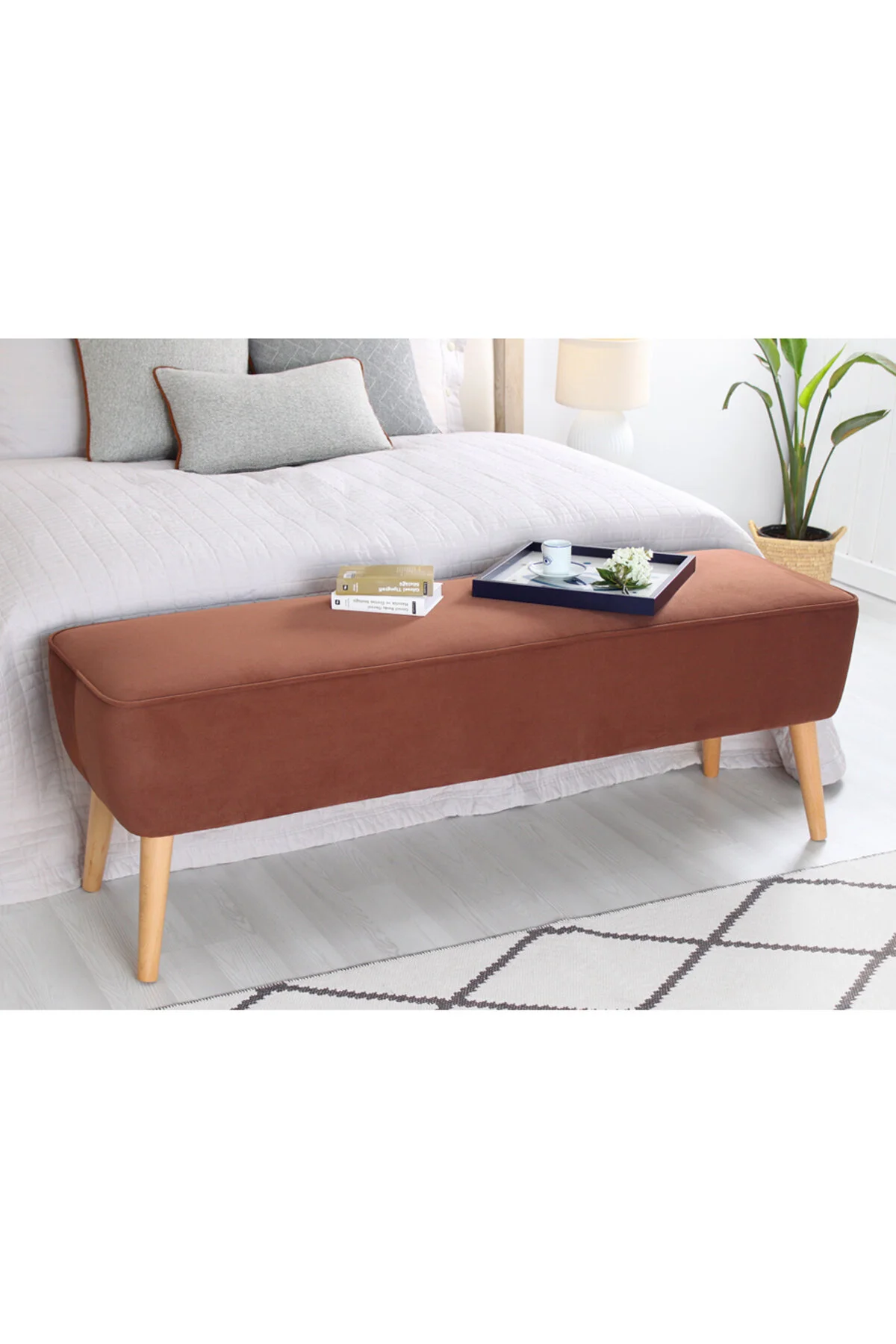 پاف و نیمکت کاشی پف دونل اورجینال Lorence Home