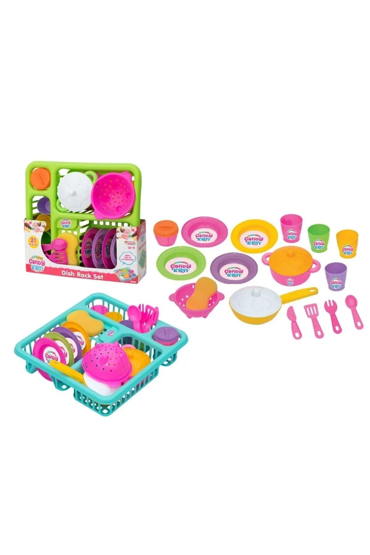 LEGO ست آشپزخانه Toy Candy Dish بازی سبد کودکان - 0 3 سال