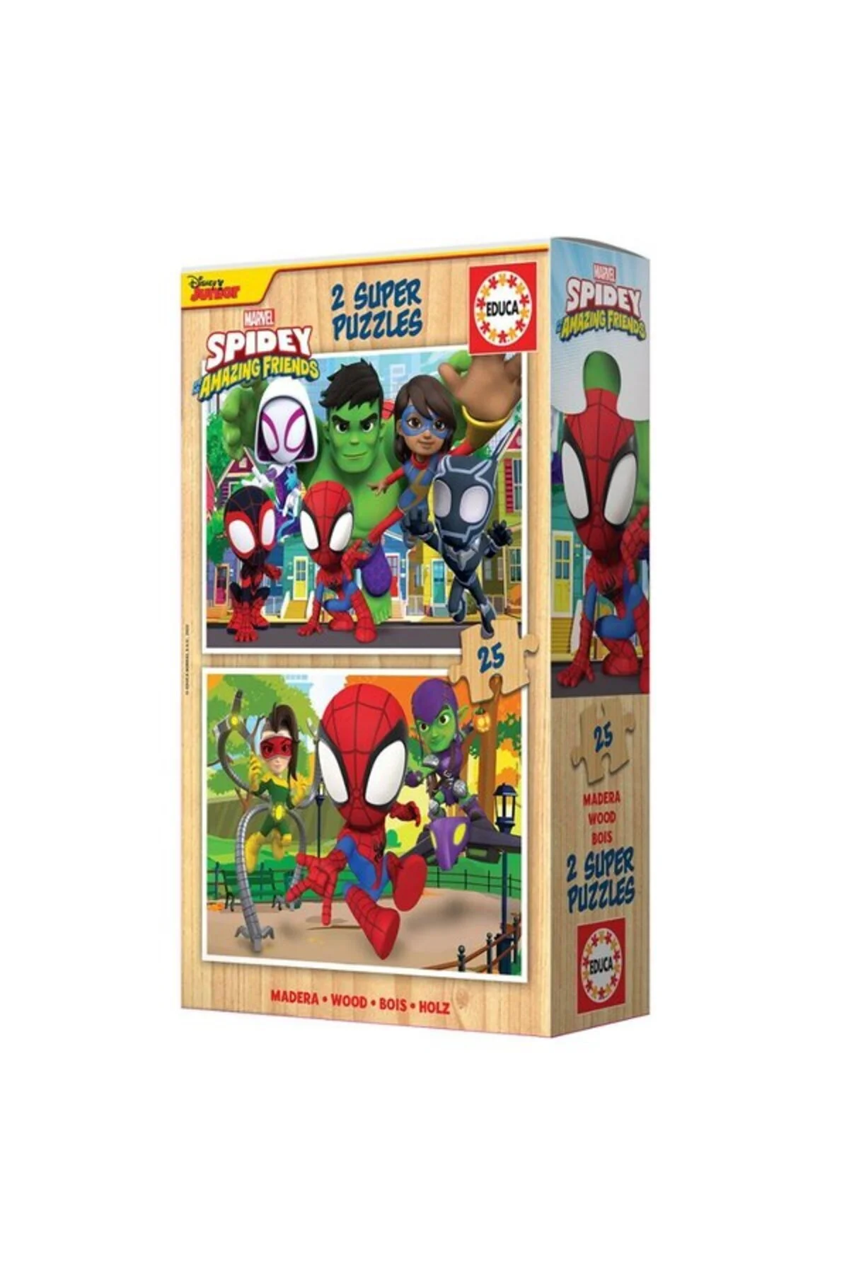 پازل ها و یاپبوزهای کودک 2X25 Spidey Friends Fsc 0002052958001 EDUCA