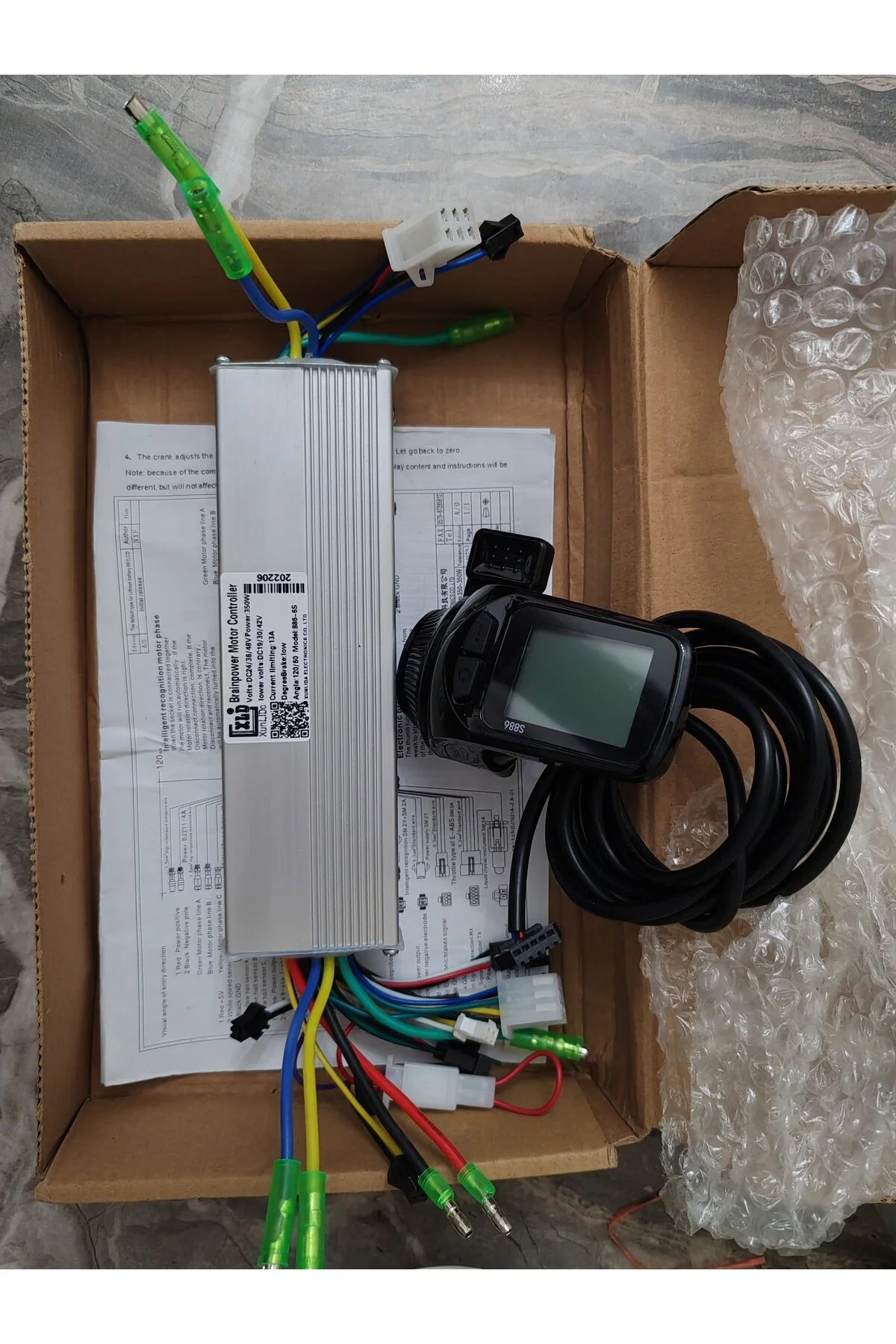 لوازم جانبی اسکوتر برقی مجموعه ECU موتور دوگانه ONVO 012 PLUS Scooter