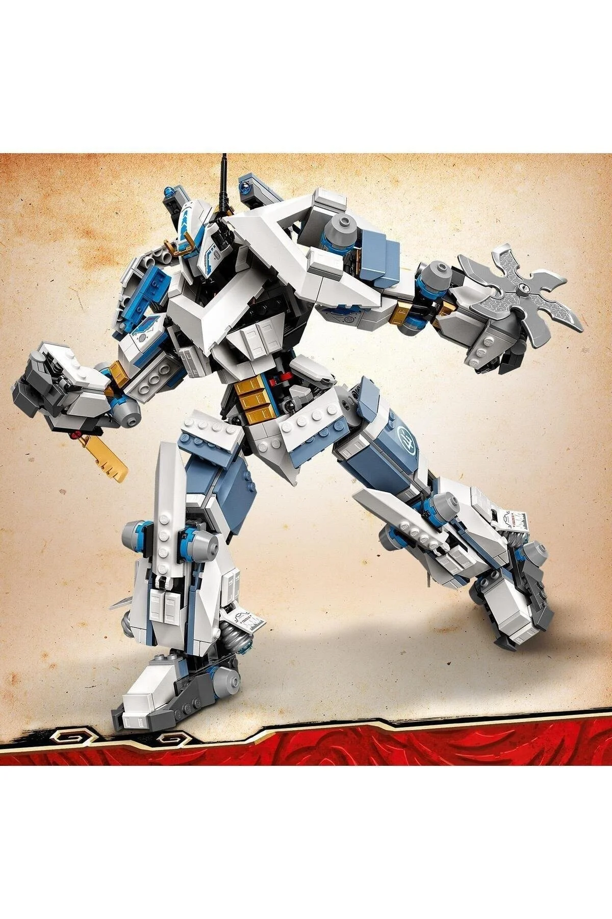 لگو و اسباب بازی های ساخت محور ® NINJAGO® LEGACY ZANE'S TITAN MECH BATTLE 71738 مجموعه ساختمان نینجا 840 قطعه از ترکیه LEGO