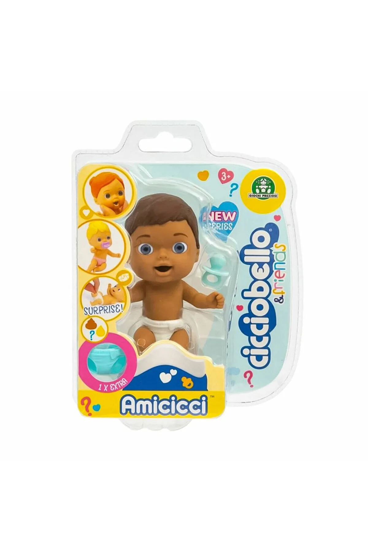عروسک های پلاستیکی AMICCIICI SINGLE PACK W4 CICCIOMATT Cicciobello