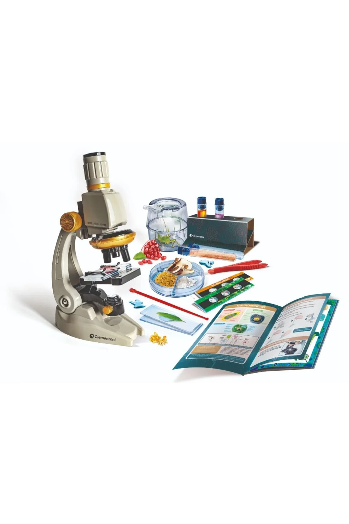 اسباب بازی های آموزشی Science And Play Super Microscope CLE 64473 Clementoni