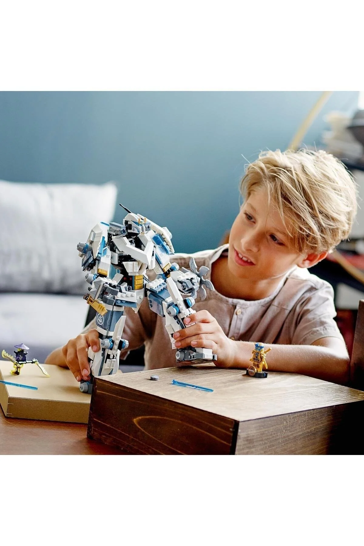 لگو و اسباب بازی های ساخت محور ® NINJAGO® LEGACY ZANE'S TITAN MECH BATTLE 71738 مجموعه ساختمان نینجا 840 قطعه از ترکیه LEGO