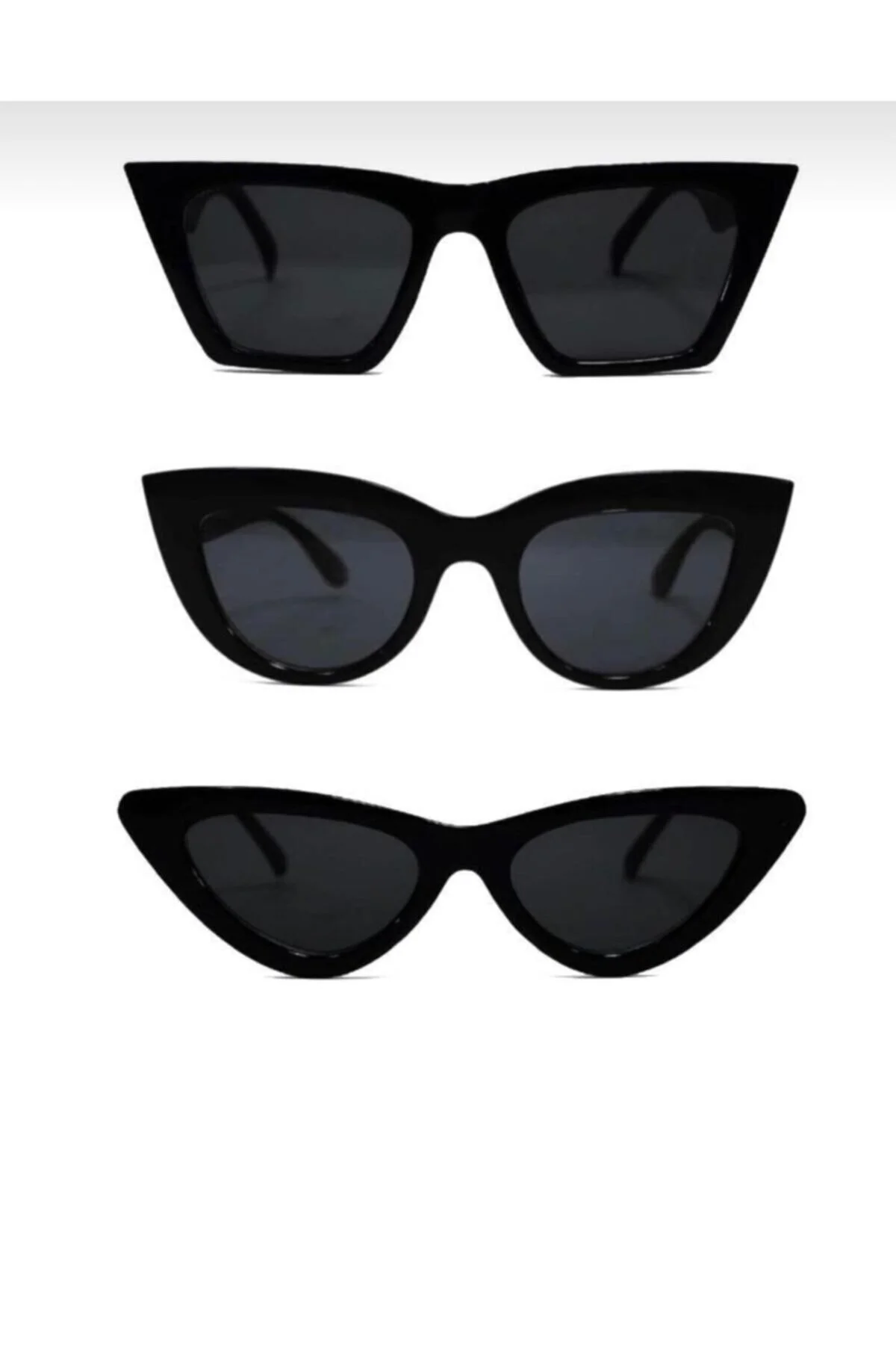 عینک آفتابی 3عددی CATSET3BLACK اورجینال Nilu Moda