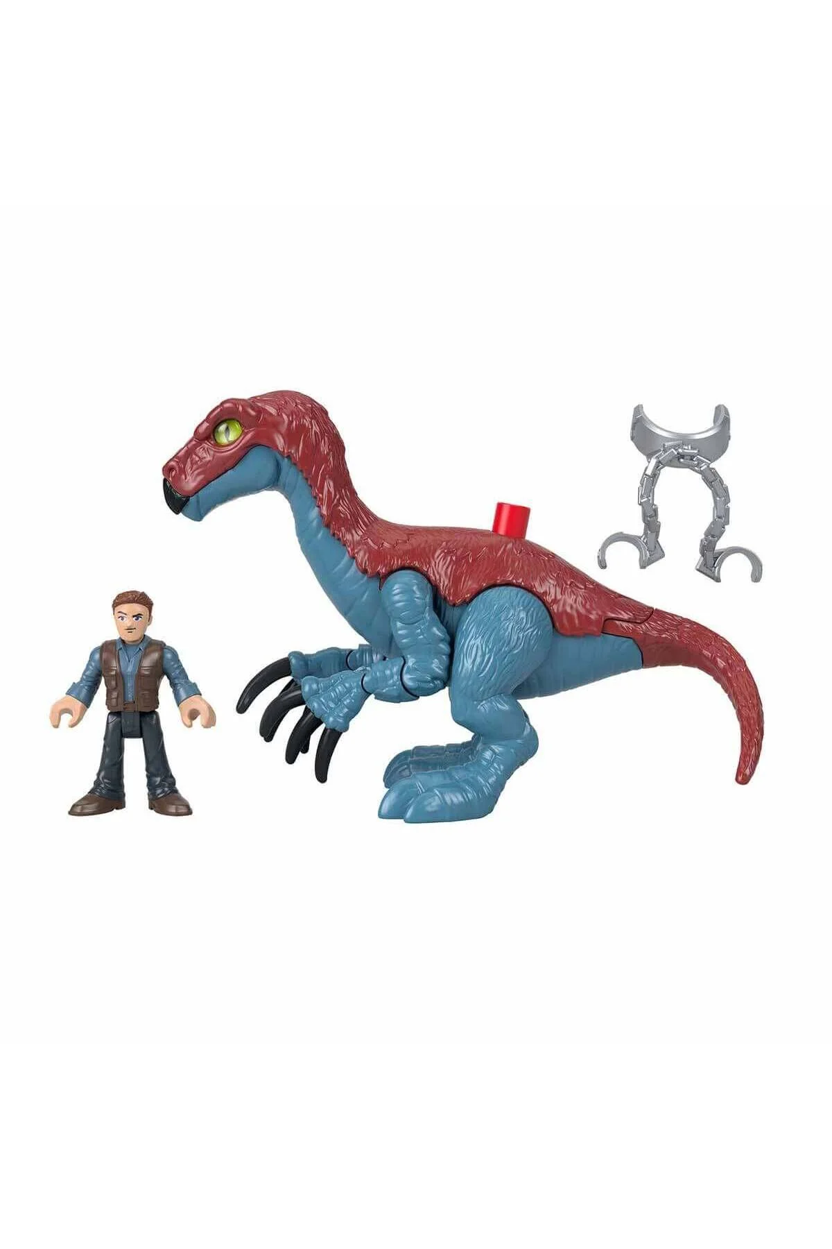 اسباب بازی های فیگور شخصیت ابزارهای جهانی ژوراسیک FMX88 THERIZINOSAURUS ایمجینکس Imaginext