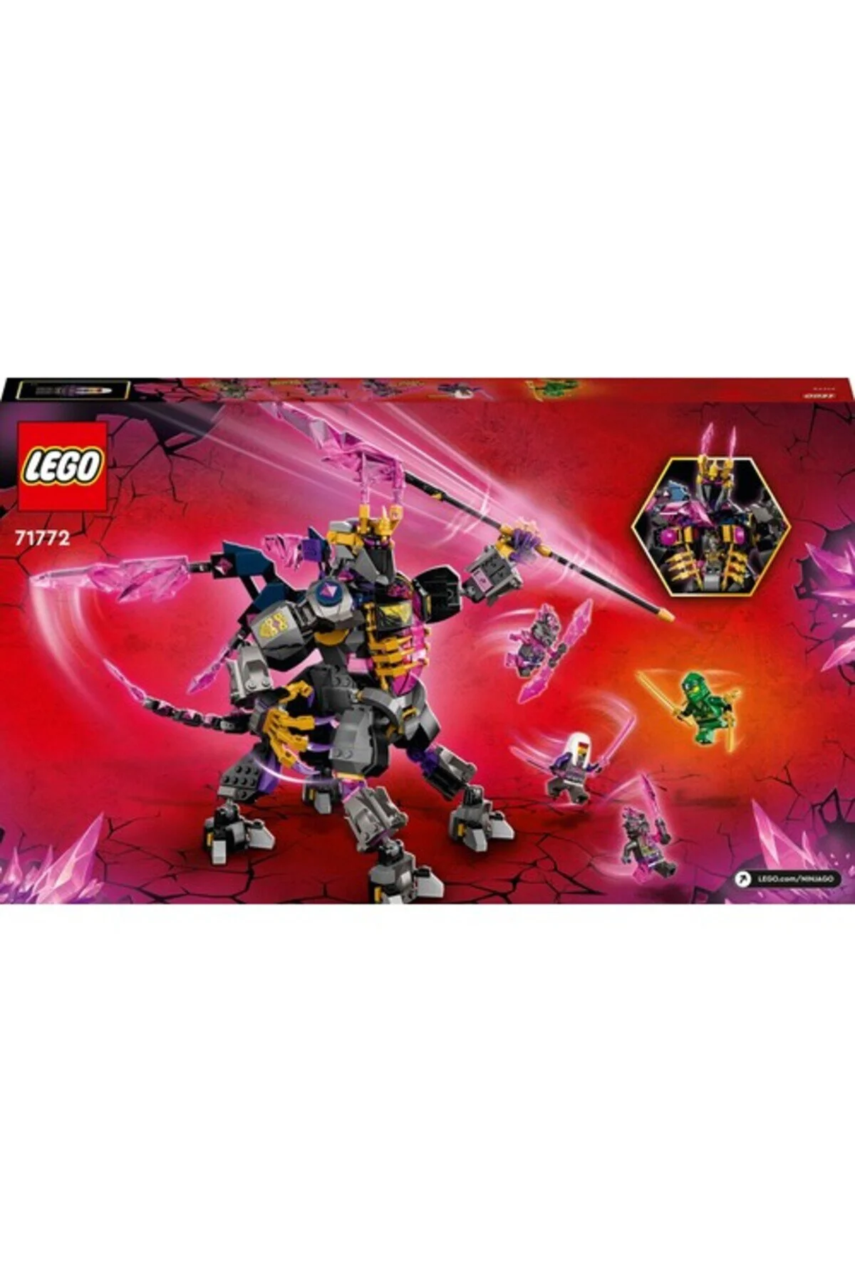 لگو و اسباب بازی های ساخت محور ® NINJAGO® CRYSTAL KING 71772 ست ساختمان برای کودکان 9 سال به بالا 722 قطعه از ترکیه LEGO