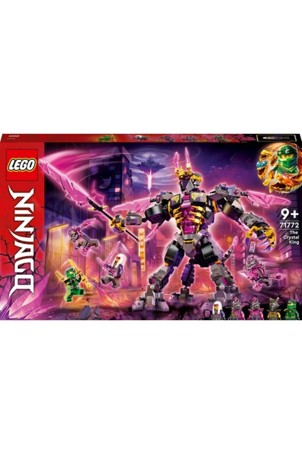 لگو و اسباب بازی های ساخت محور ® NINJAGO® CRYSTAL KING 71772 ست ساختمان برای کودکان 9 سال به بالا 722 قطعه از ترکیه LEGO