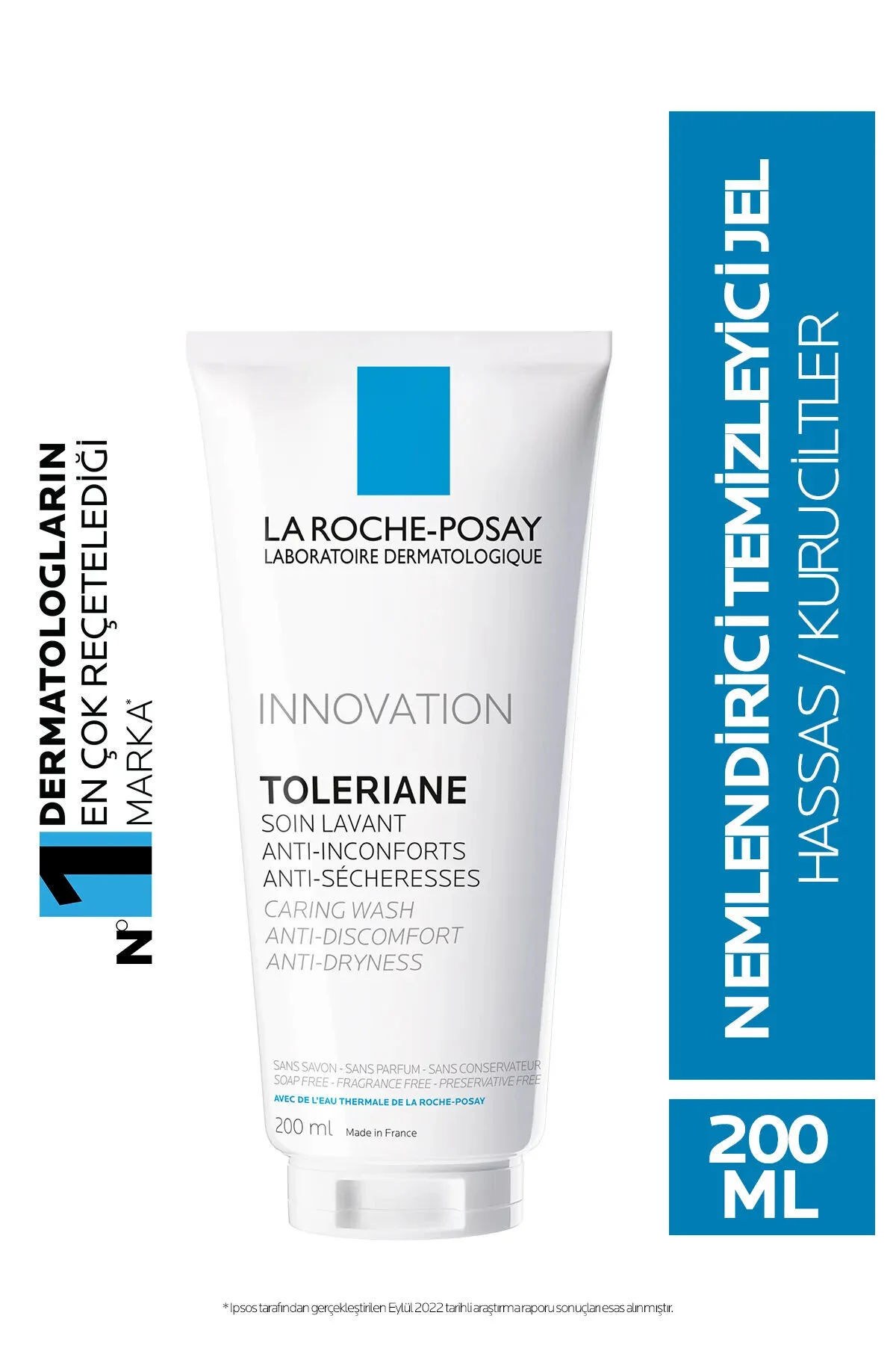 La Roche Posay محصول شستشوی مرطوب کننده Toleriane برای پوست خشک 200 میلی لیتر