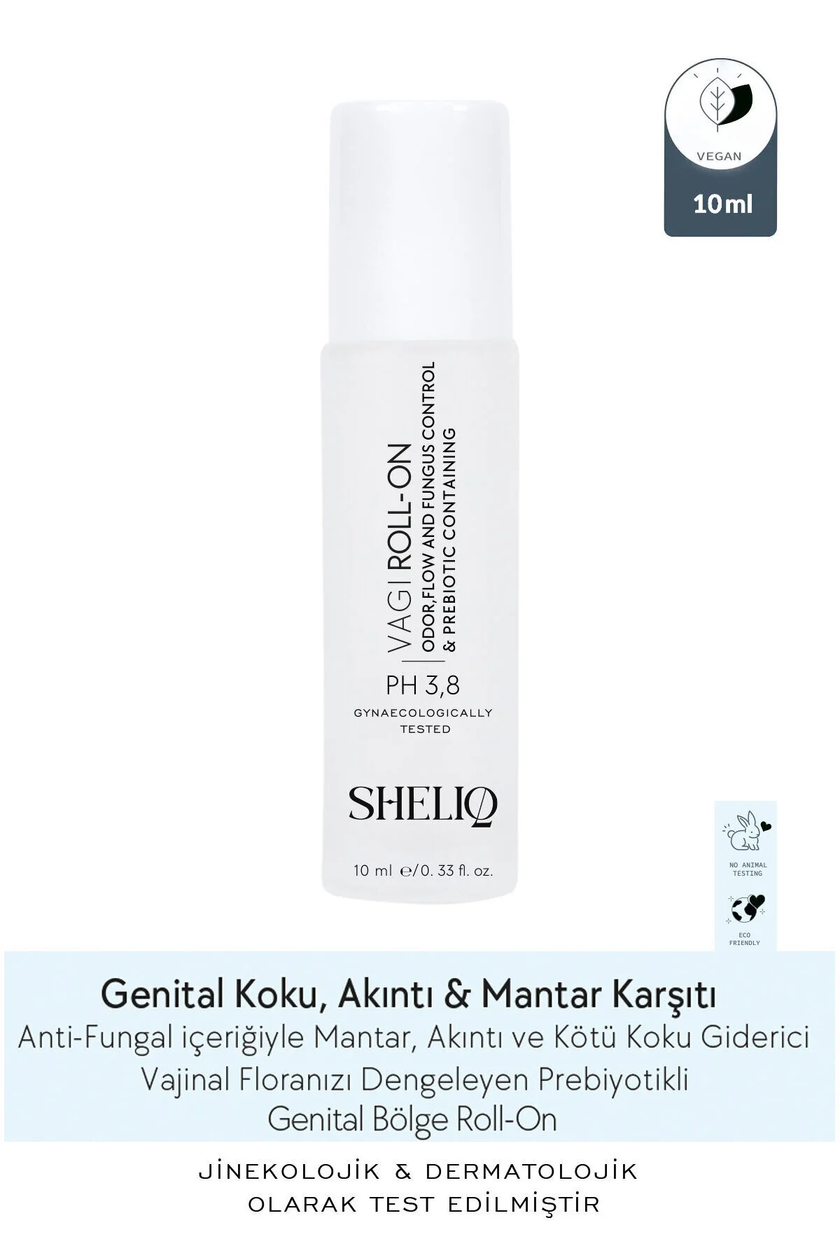 محصول مراقبت ناحیه تناسلی زنانه رول-آن بلوبری 10 میلی‌لیتری Sheliq cosmetique