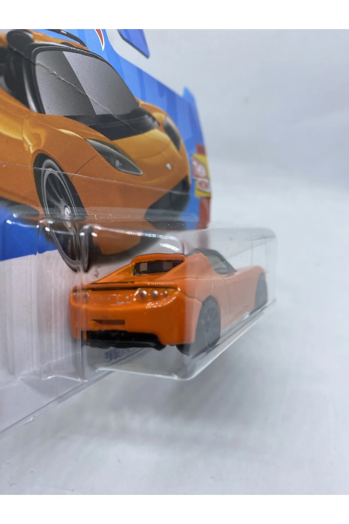 اسباب بازی های دیگر نارنجی تسلا رودستر اورجینال HOT WHEELS