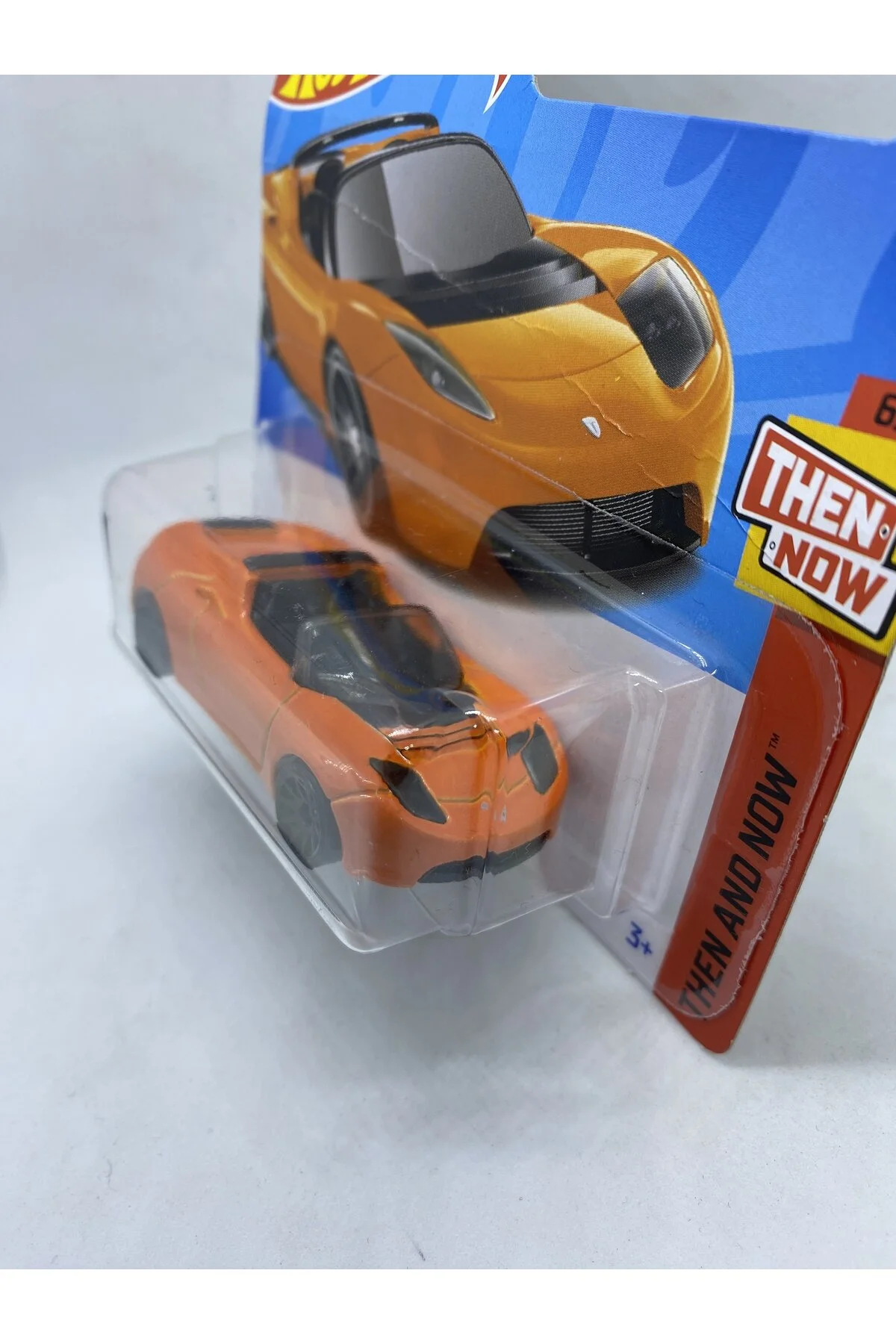اسباب بازی های دیگر نارنجی تسلا رودستر اورجینال HOT WHEELS